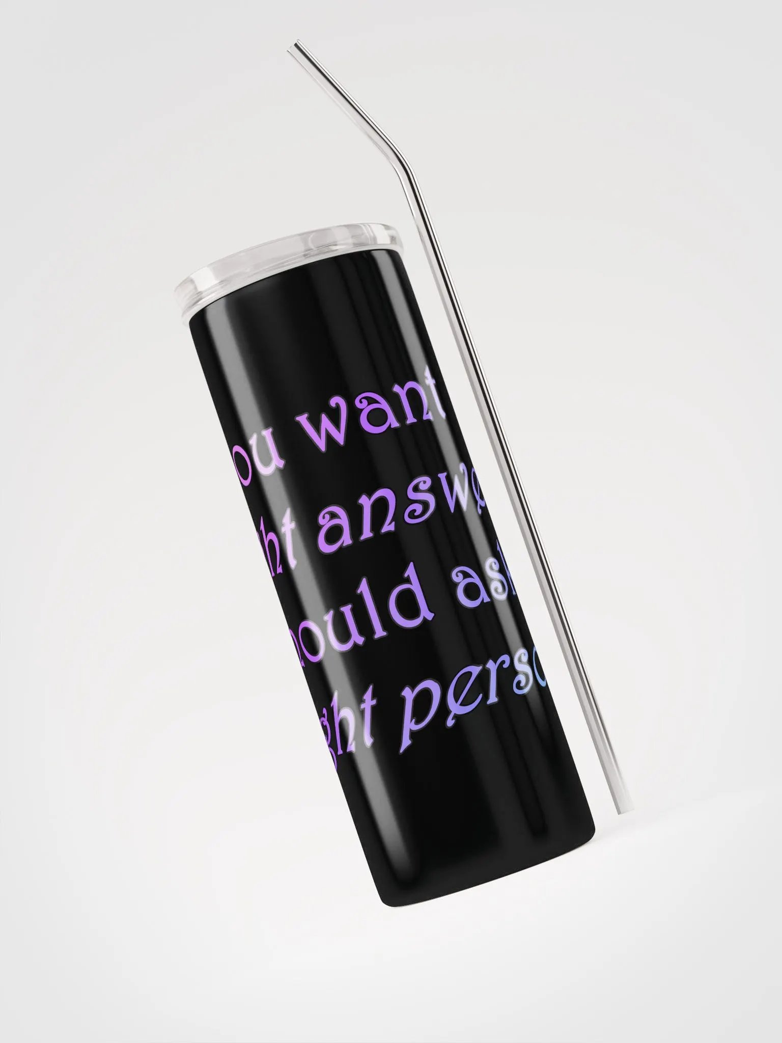 Straight Answers Tumbler product image (3)
