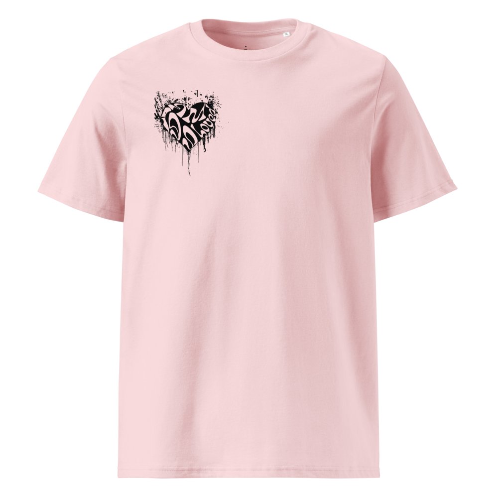 The Lives On HIGH | The Bloody Heart X Skeleton | UNISEX Tee | Black product image (7)