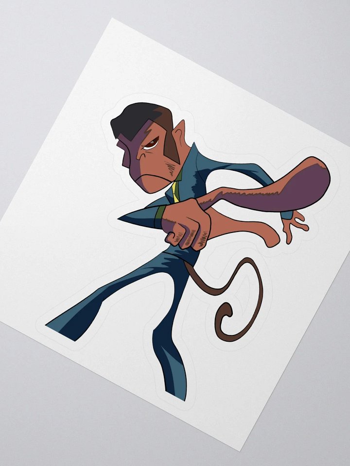 Lawyer Monkey Vinyl Sticker product image (2)