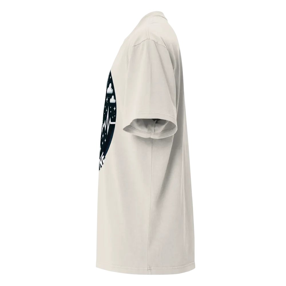 Lifeline EKG Oversized T-Shirt product image (25)