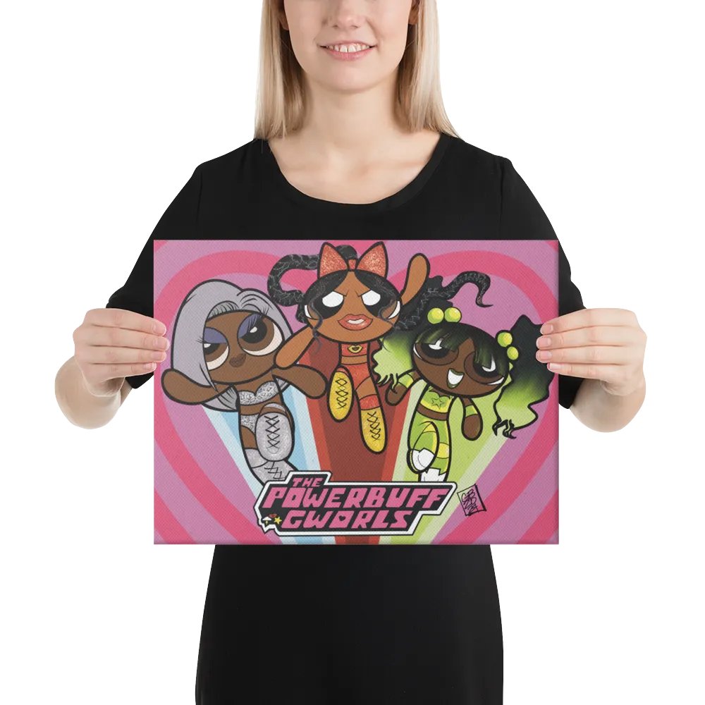 Powerbuff Gworls - Canvas Print product image (2)