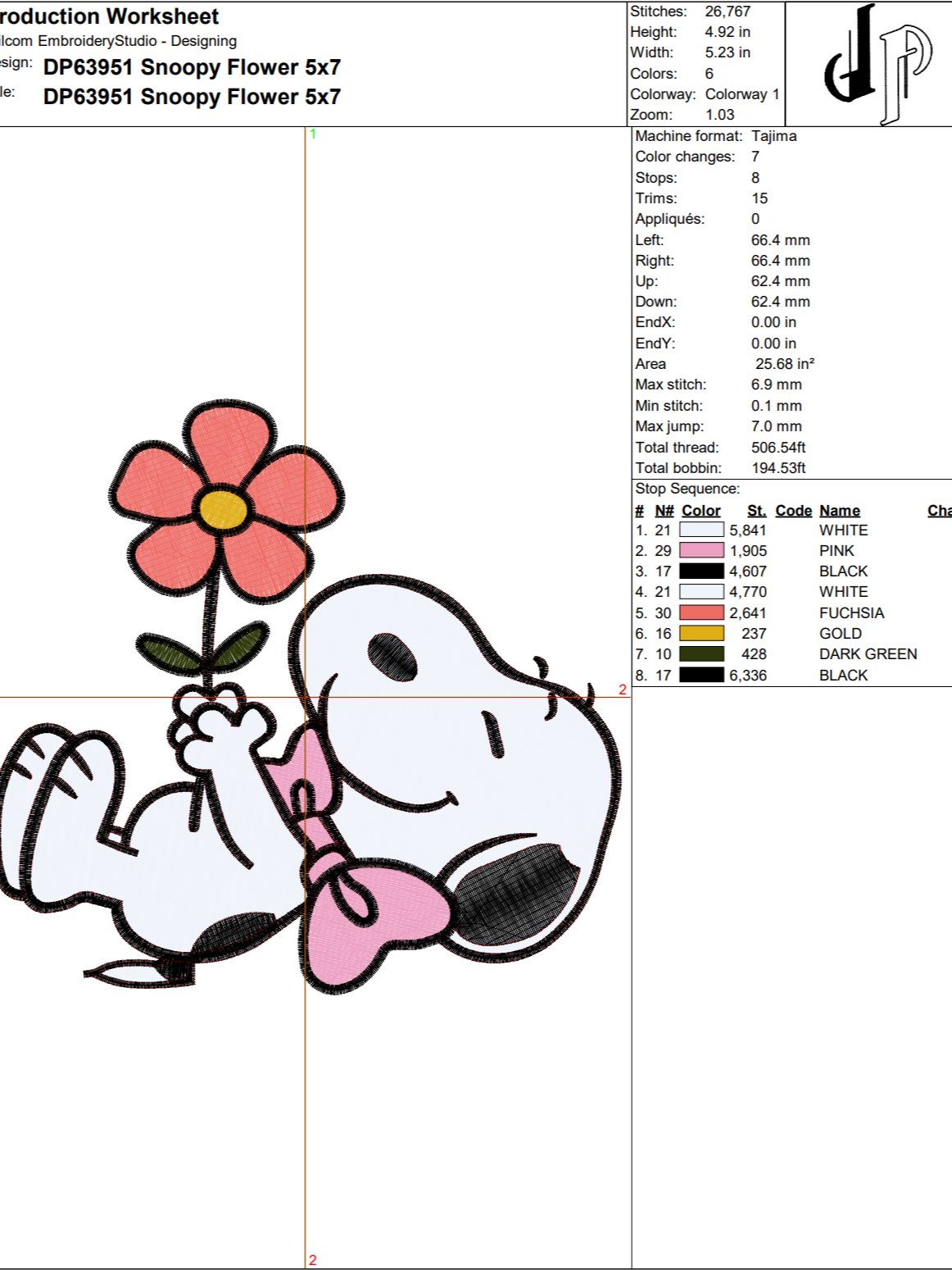 SNOOPY FLOWER product image (3)