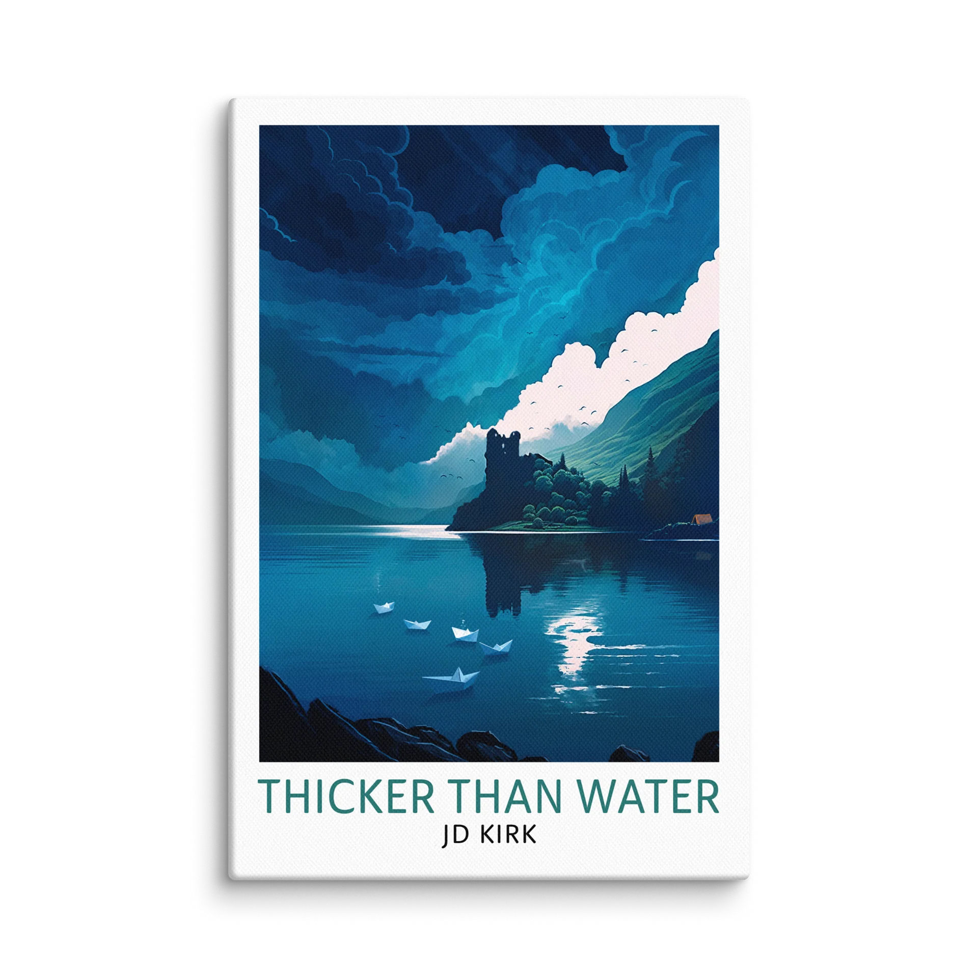 Thicker Than Water - Canvas Art Print product image (1)