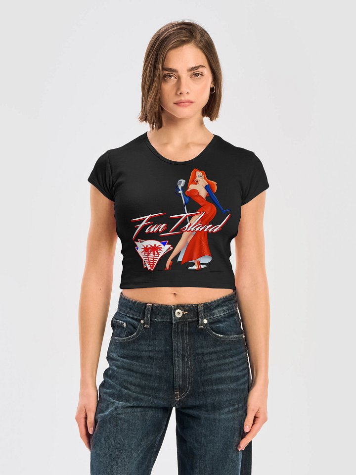 JESSICA RABBIT CROP TOP product image (1)