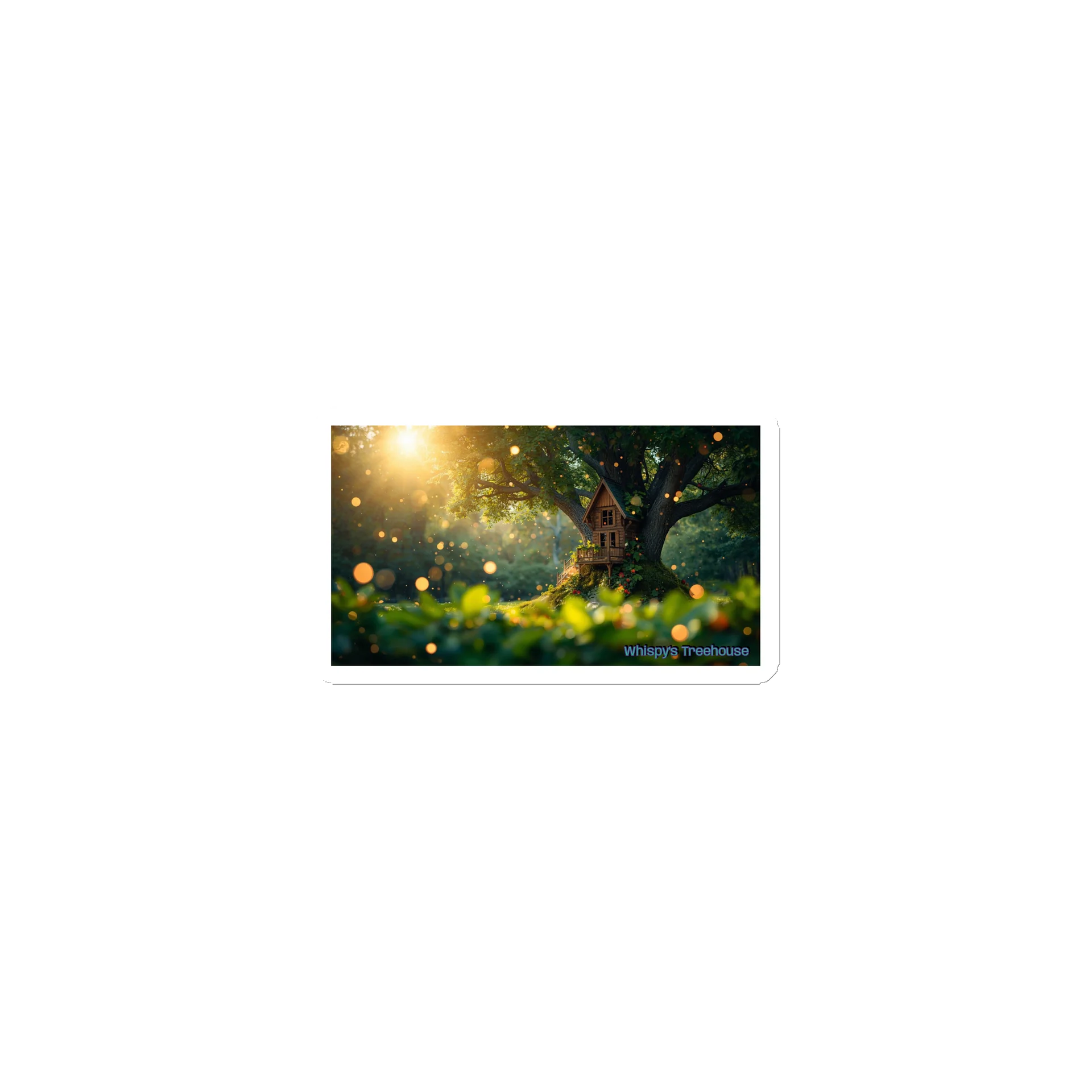 Treehouse Fridge Magnet product image (1)