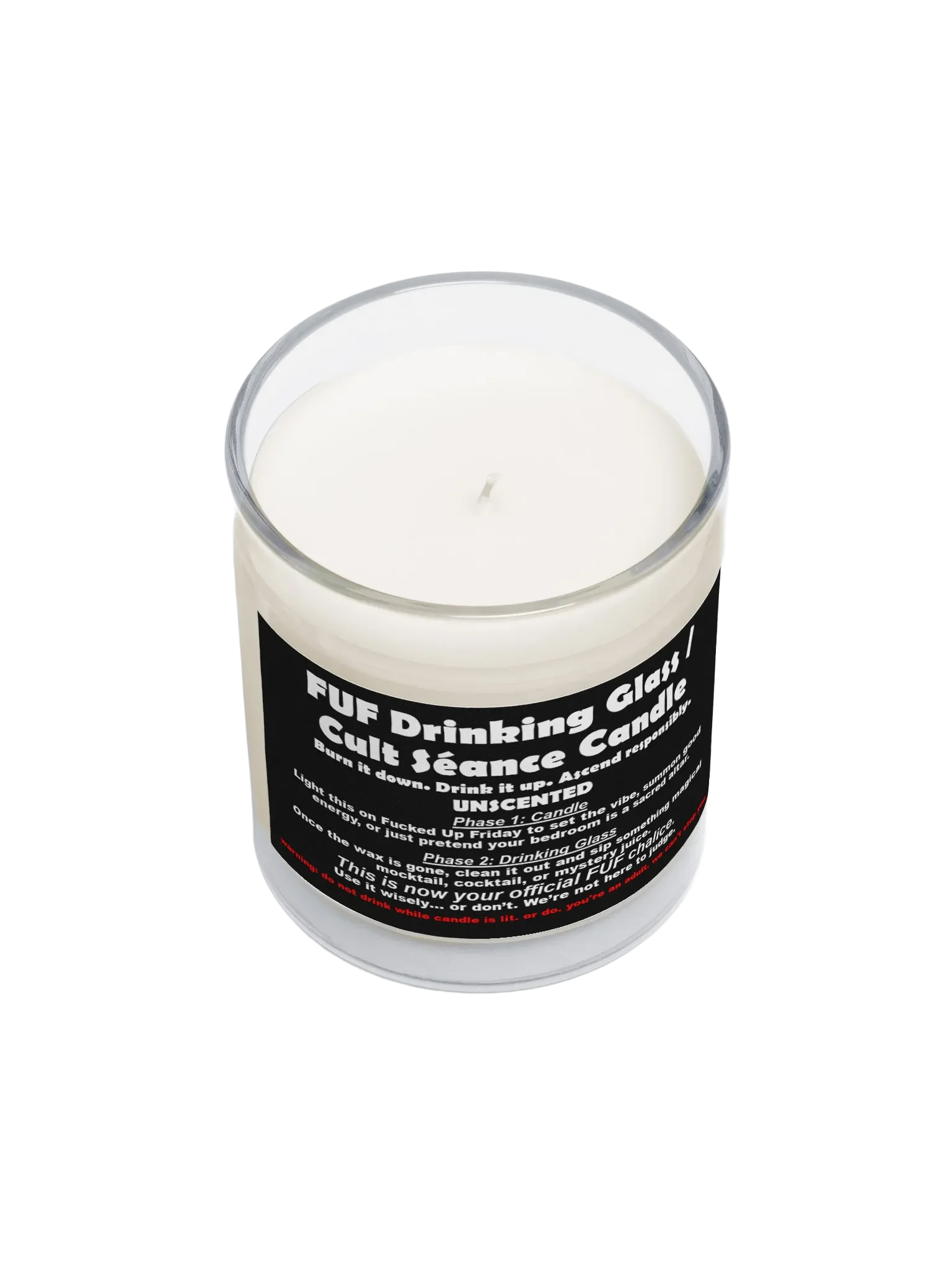 FUF Drinking Glass / Cult Séance Candle product image (3)