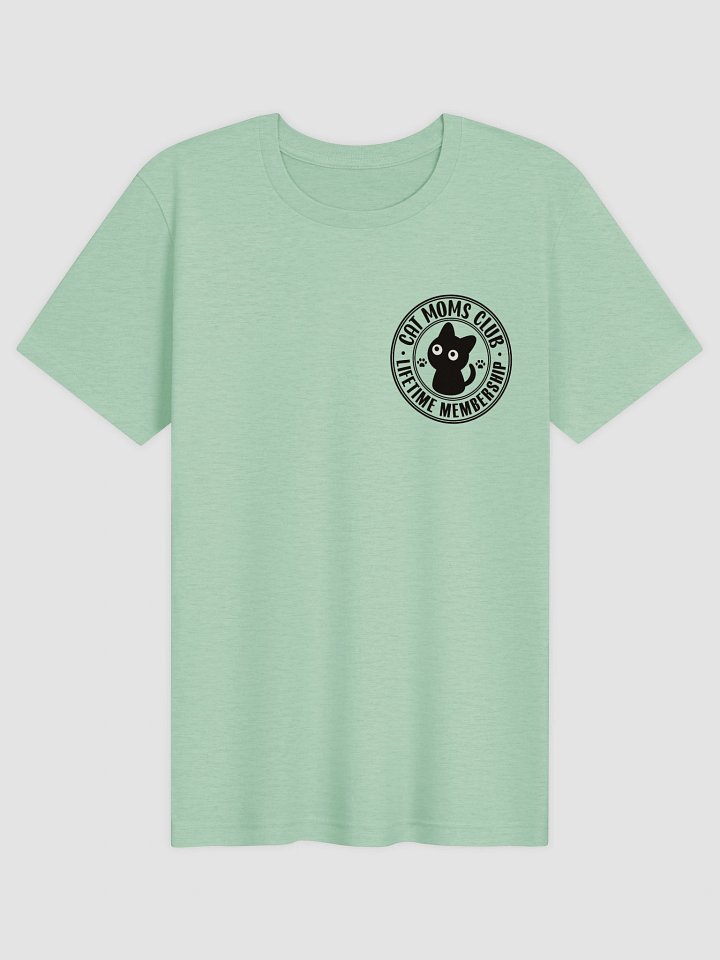 Cat Moms Club 1 (Left Chest Print) - Unisex Adult Super Soft Lightweight T-shirt product image (1)