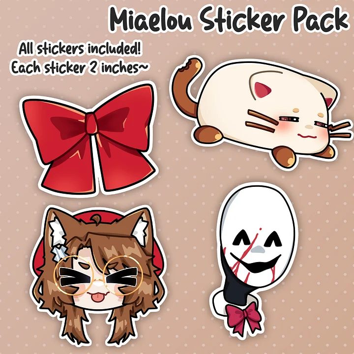 Miaelou Sticker Pack product image (1)