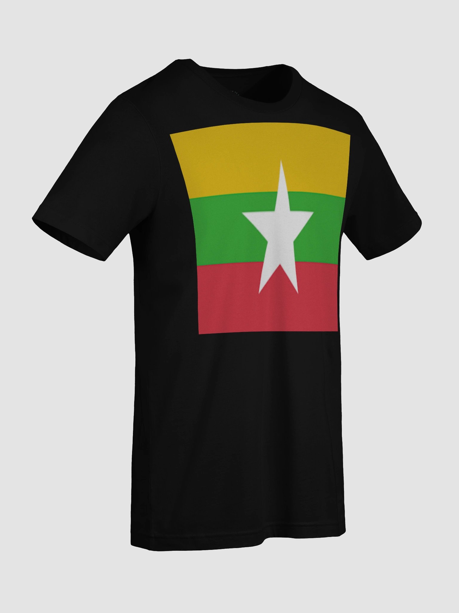 Myanmar Flag Unisex Supersoft T-Shirt - Exclusive Design product image (91)