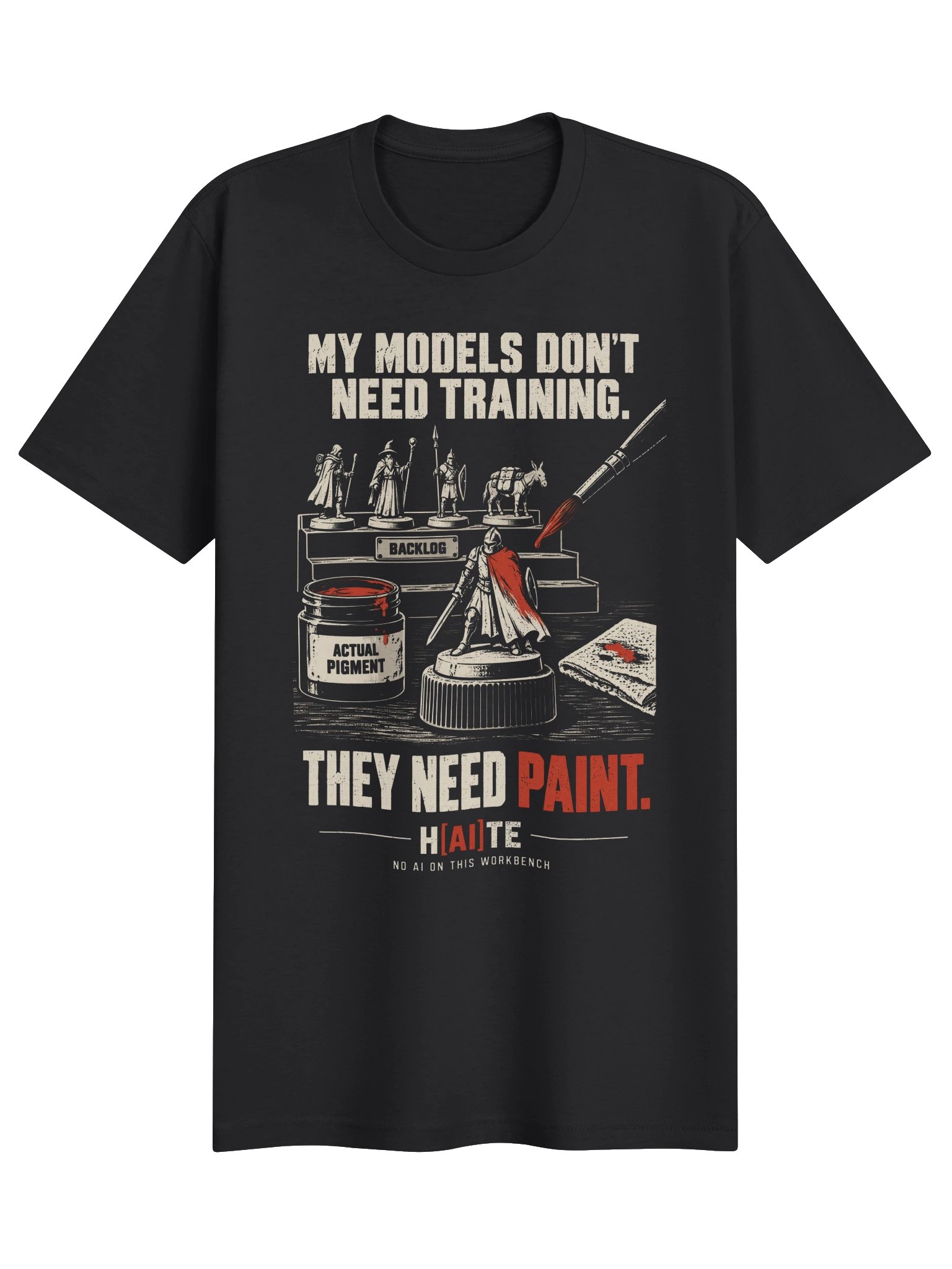 MY MODELS DON’T NEED TRAINING | Everyday Tee product image (1)