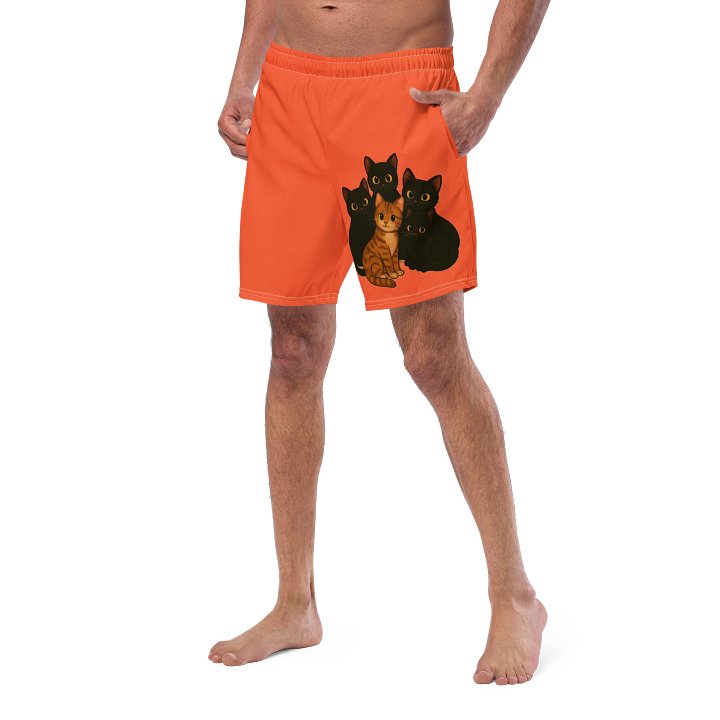 cat All-Over Swim Trunks product image (2)