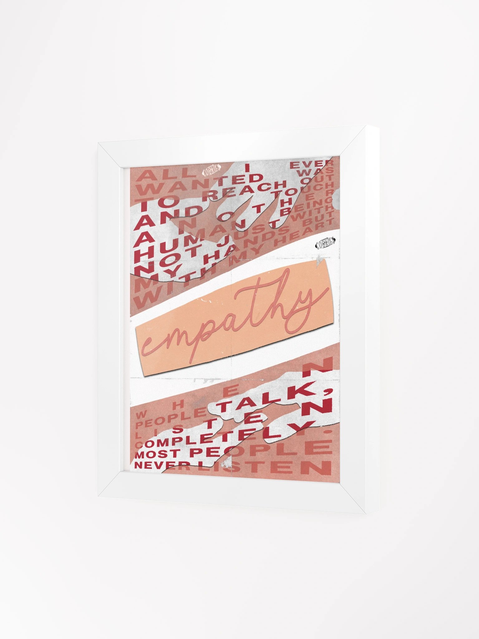 "Empathy" (Bleeding Through) Poster Print product image (22)