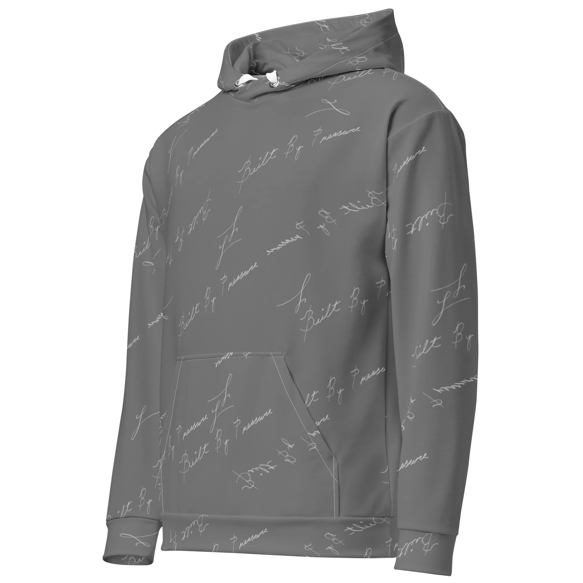 Built By Pressure Gun Metal Grey Hoodie product image (3)