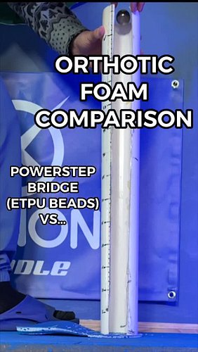 The foam in your orthotics and insoles is an under looked feature compared to the shell. 

Take these 3:

PowerStep Bridge: B...