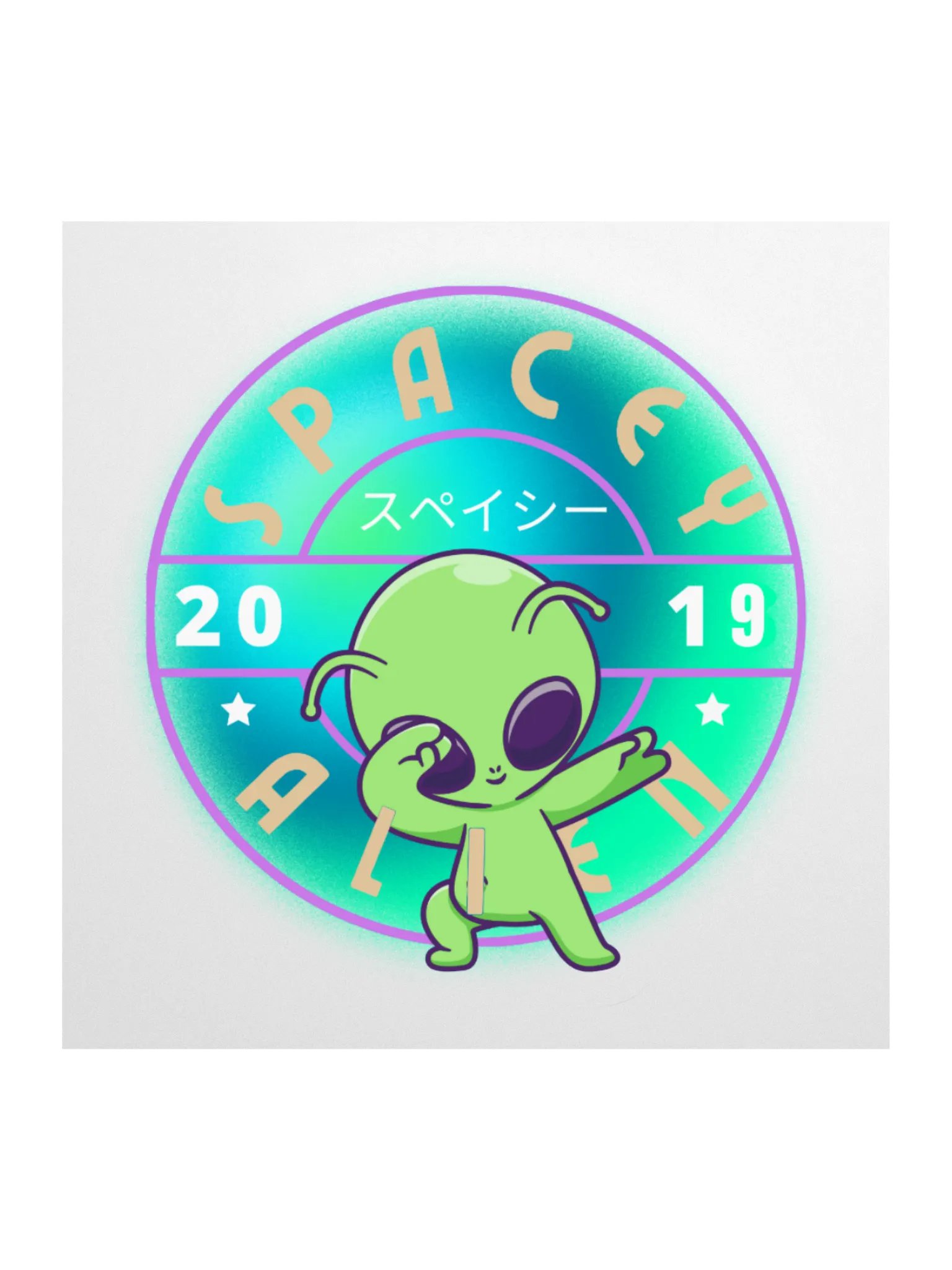 Dabbin' Spacey Stickie product image (2)