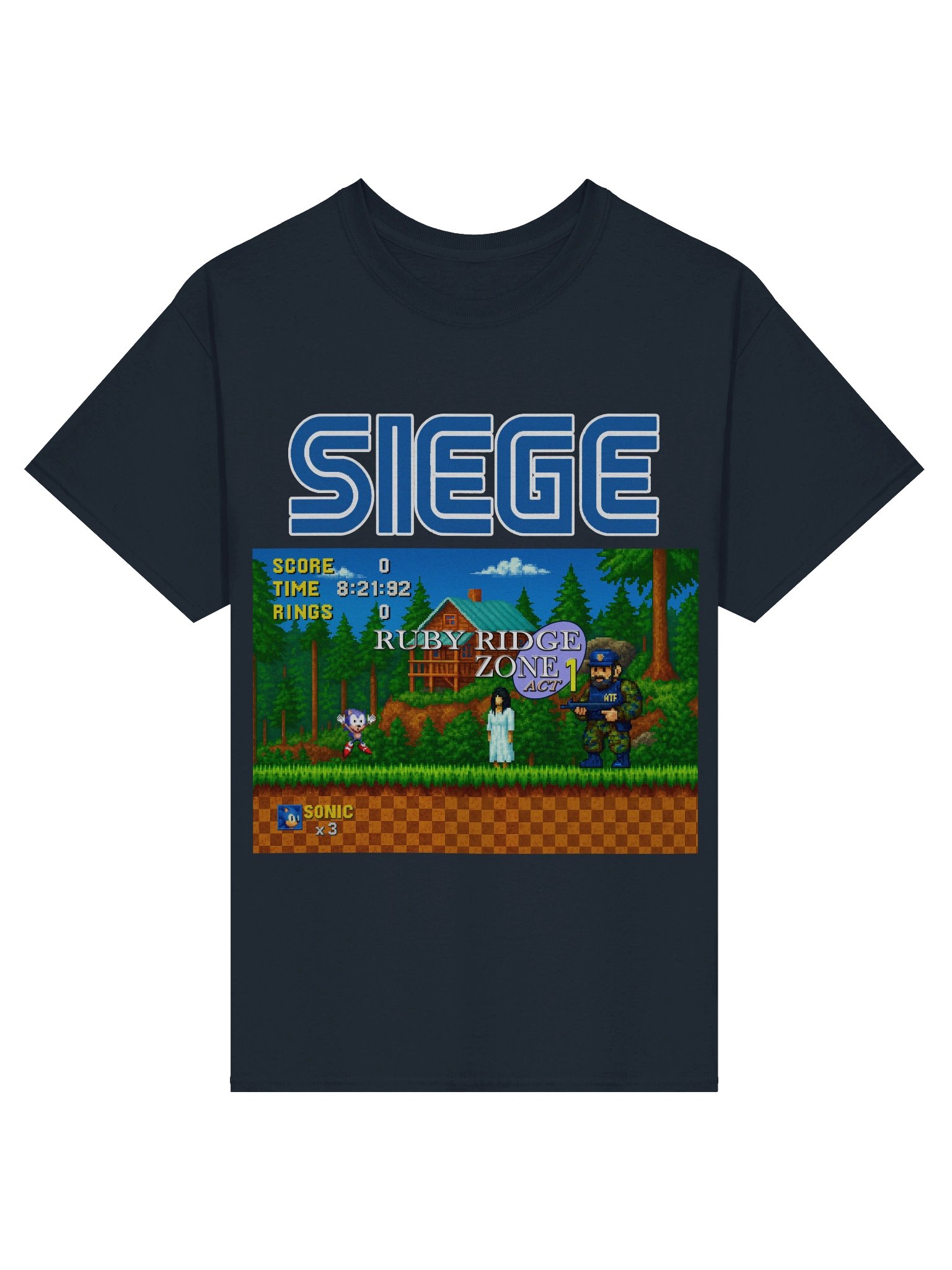 Sanic Ruby Ridge Siege Tee product image (19)