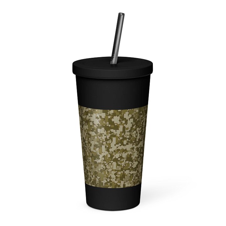 Pixelated Camo Insulated Tumbler product image (1)