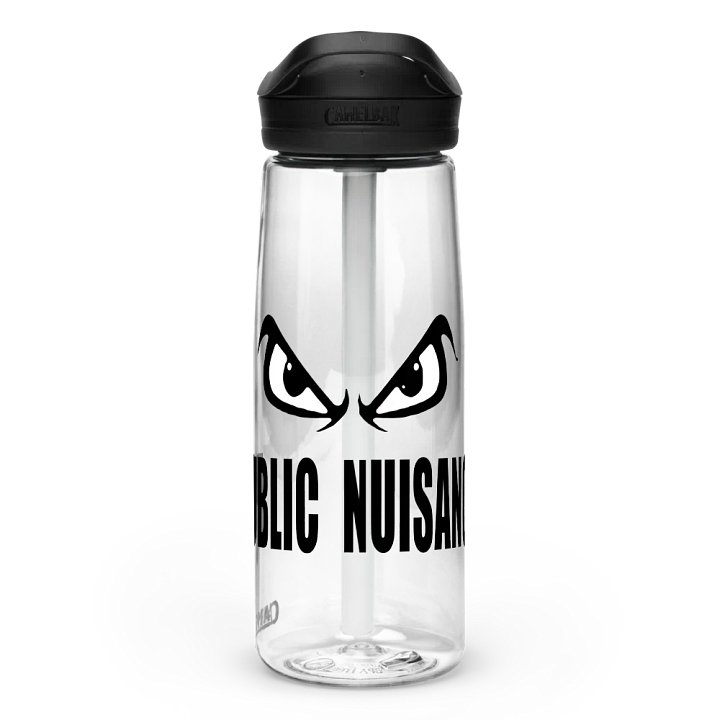 Public Nuisance: Clear Sports Water Bottle-BPA Free product image (1)