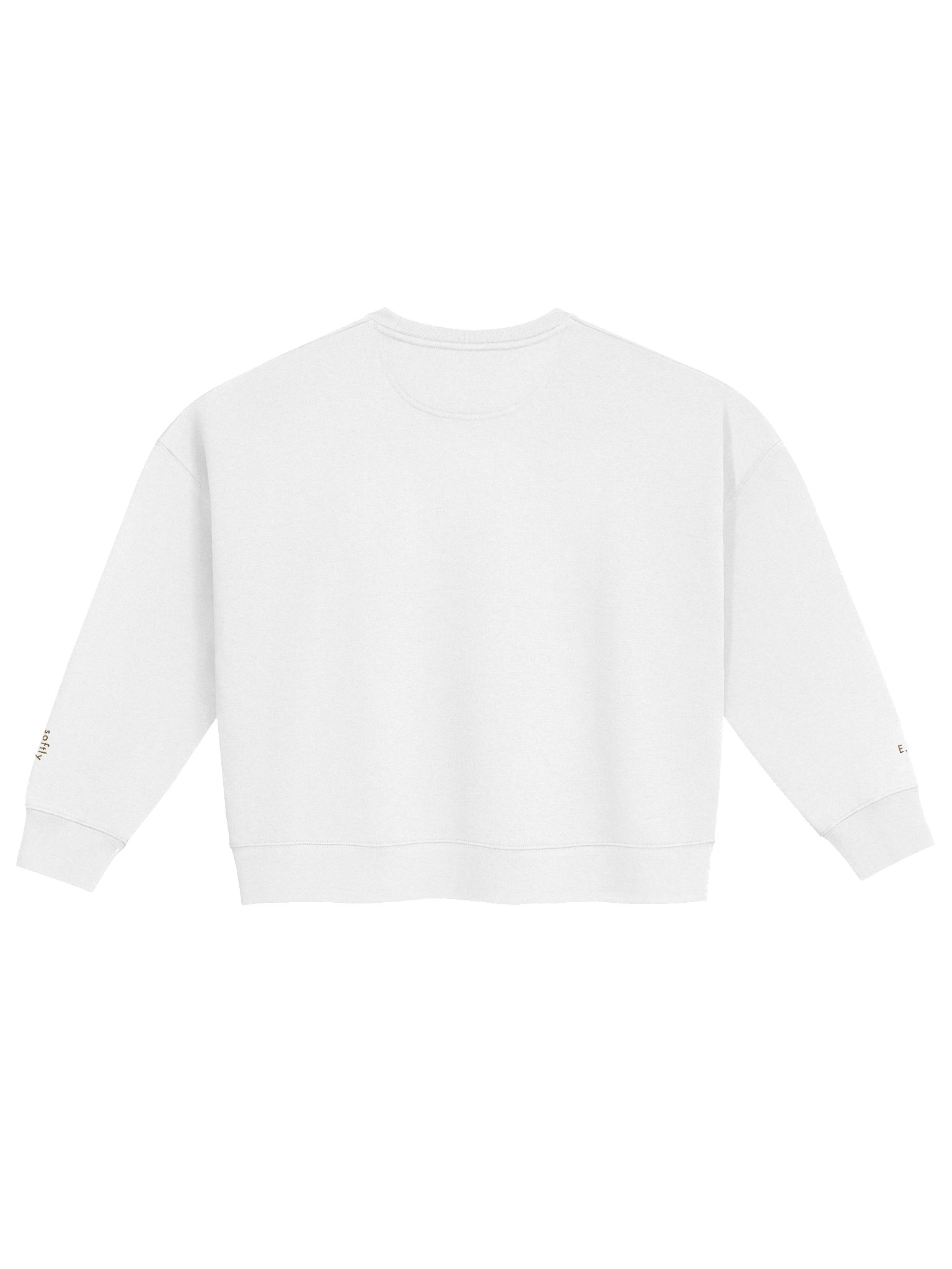 Copy of softly luminous — E.D. | Women's Organic Crew Neck Sweatshirt product image (5)