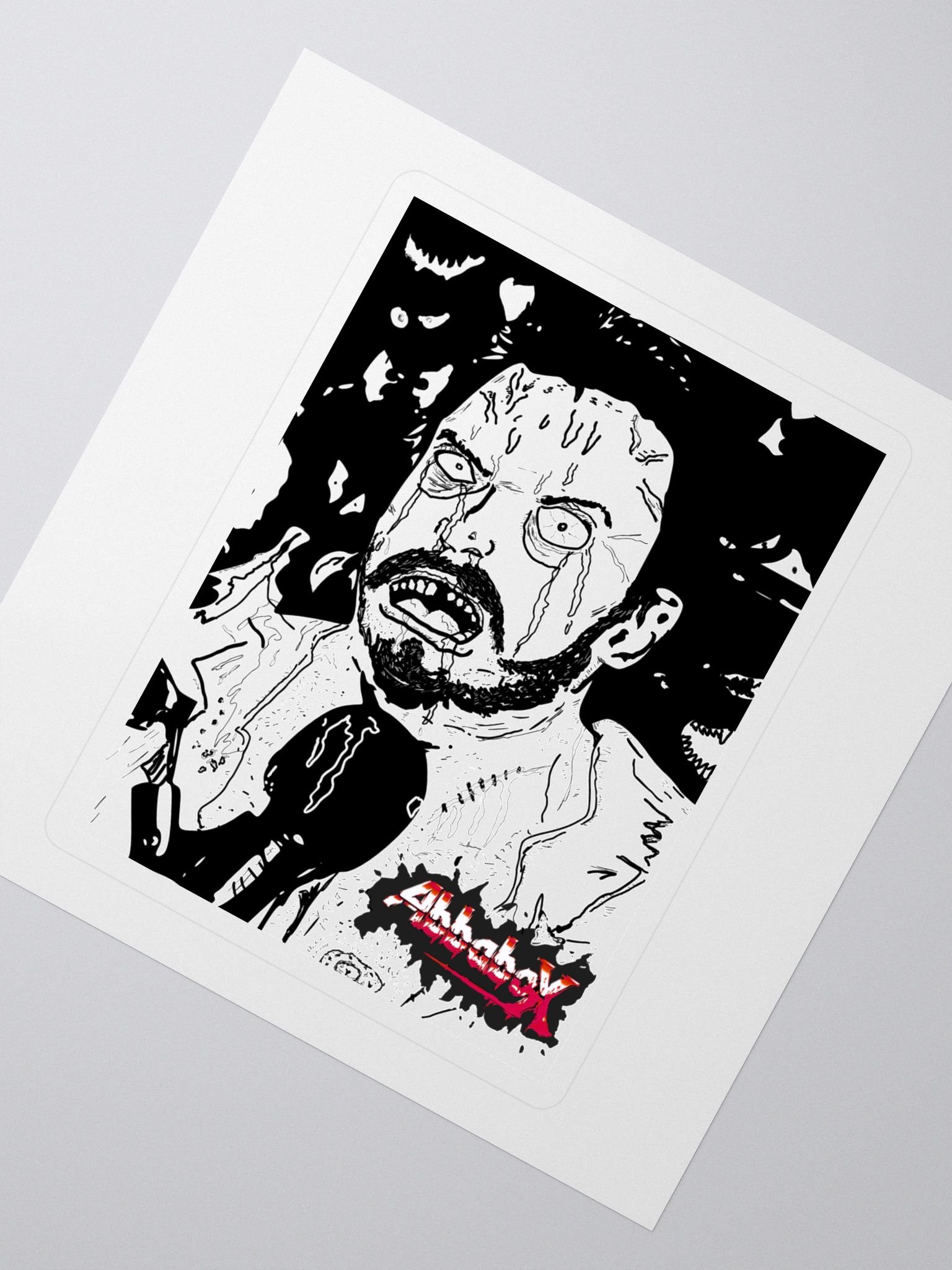 HELLFIRE Original Artwork Sticker product image (2)