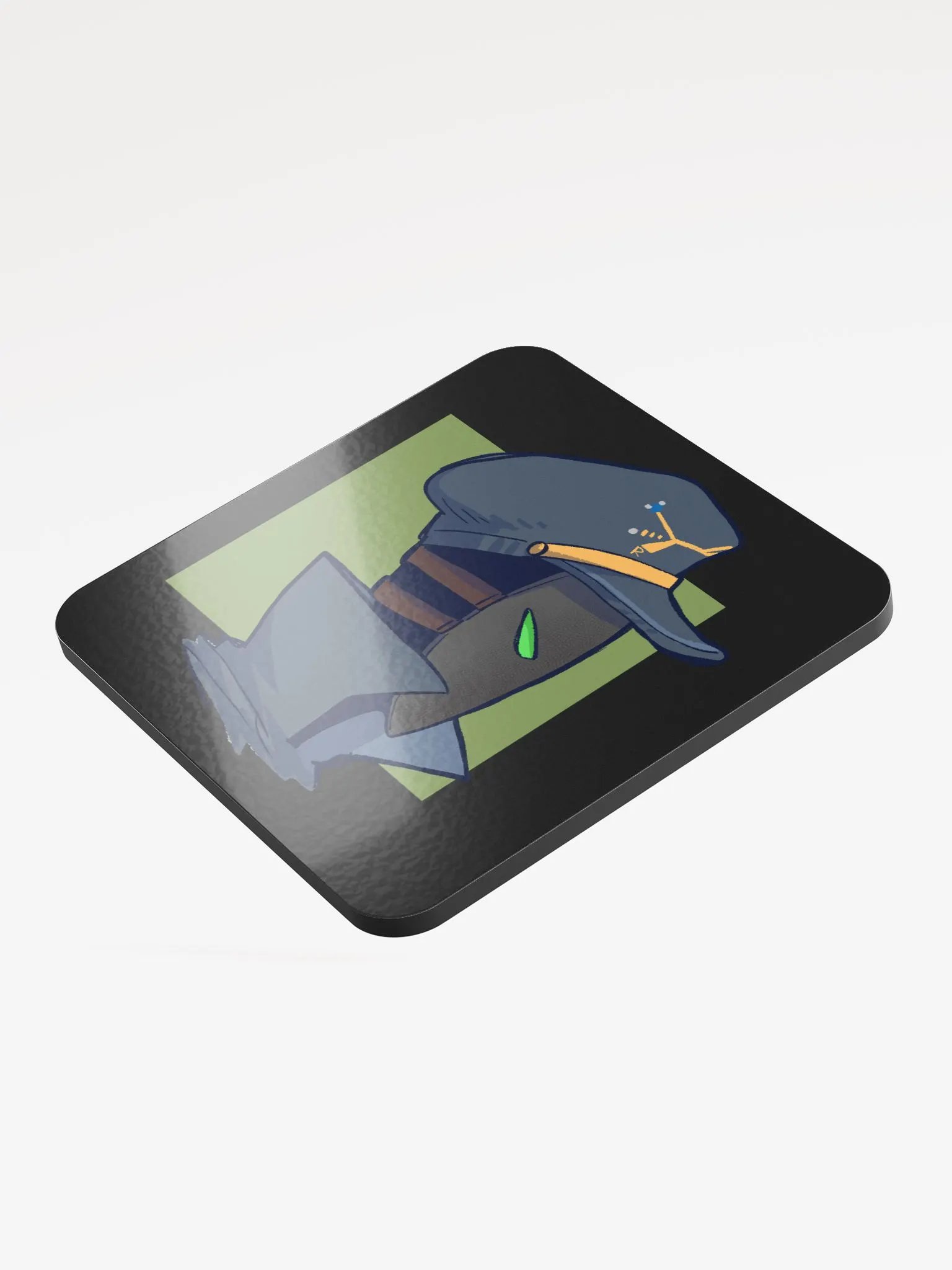 Captain Chiral Side Profile Coasters product image (3)