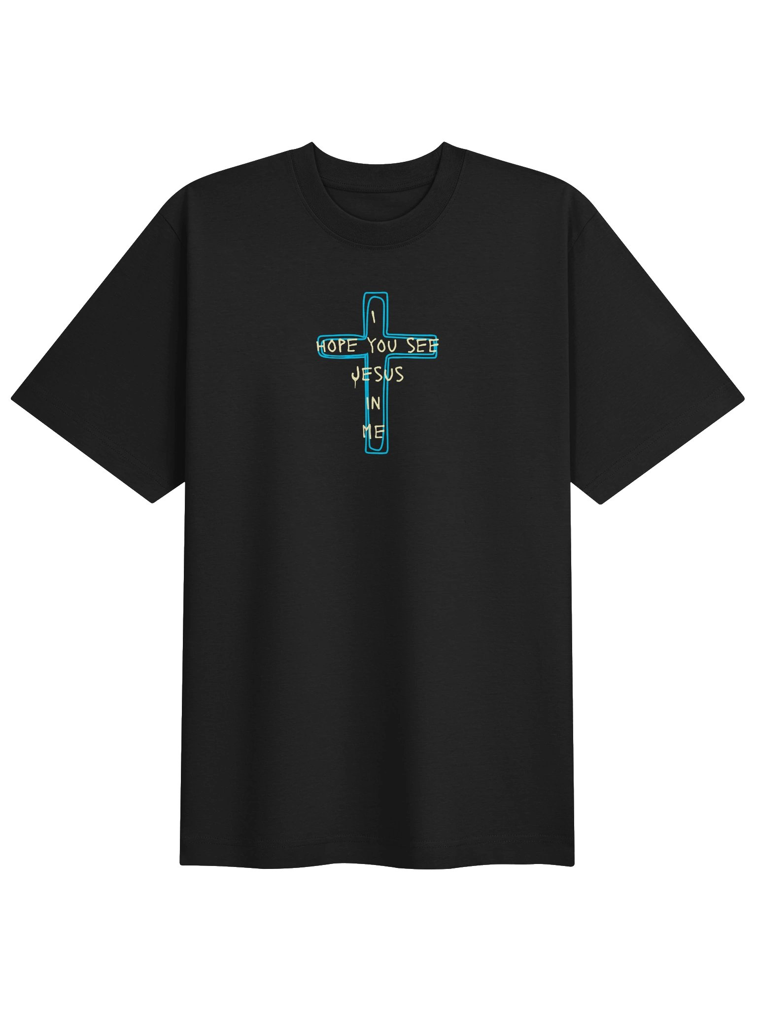 I Hope You See Jesus in me Cross Tee product image (1)