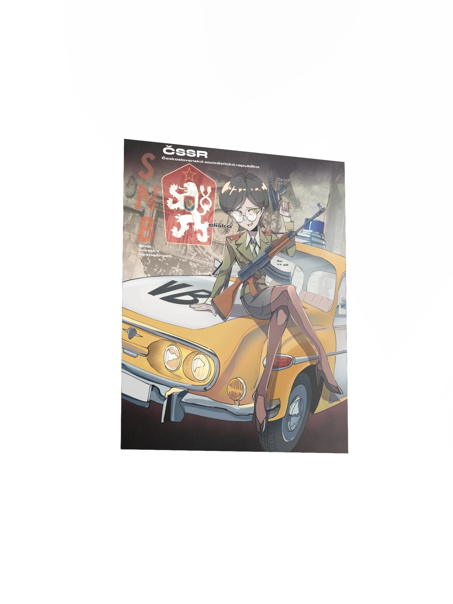 Czech SNB Girl PRINT product image (23)