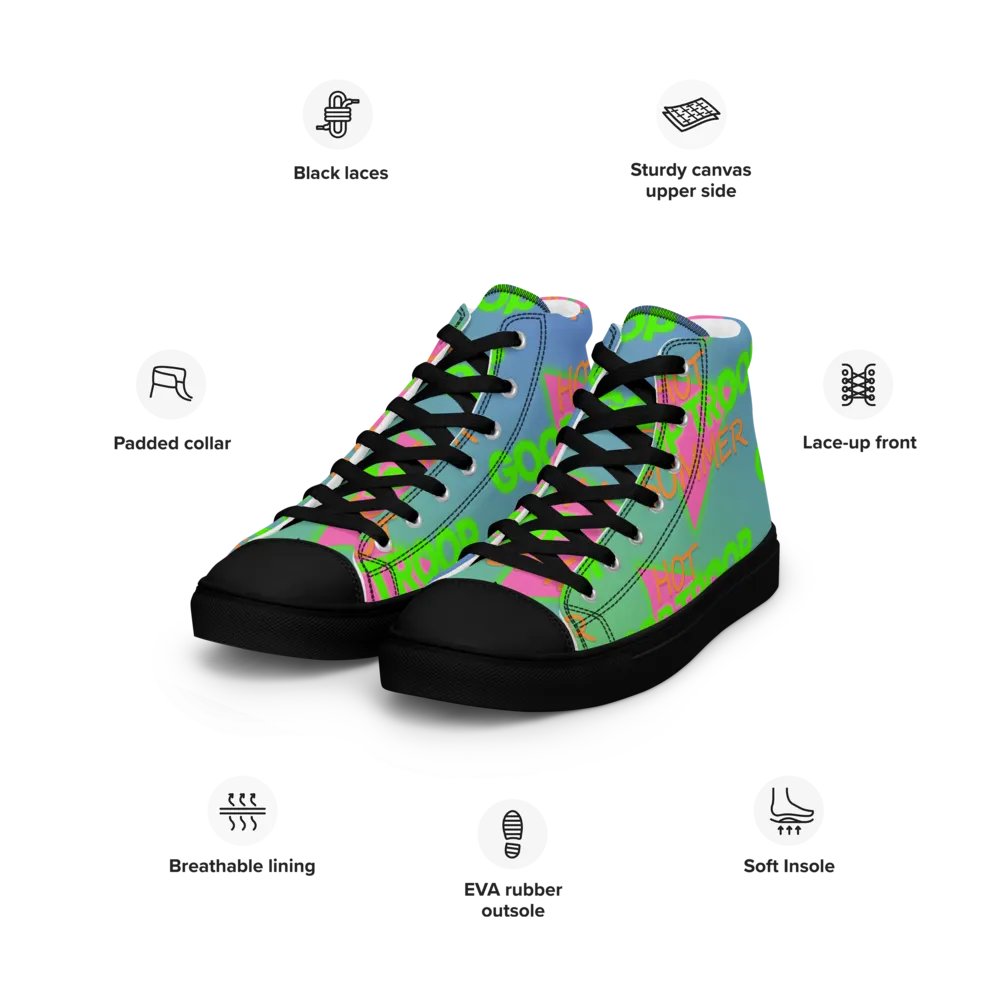 HGTS All-Over Print Canvas Shoes product image (5)