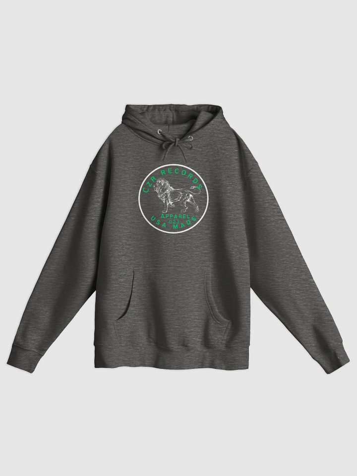 Men's Dime Green Font Hoodie product image (2)