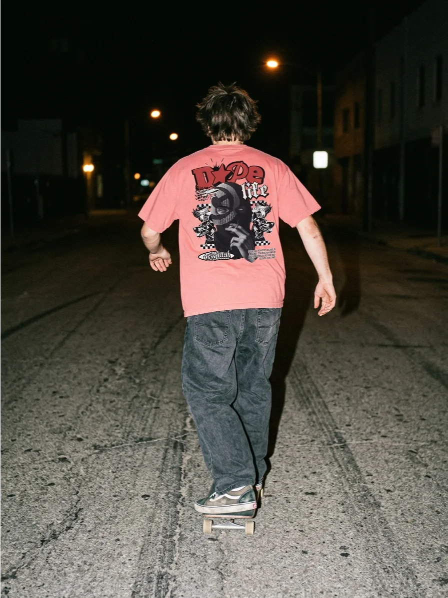 Dope Life T-Shirt | VOID Club x Comfort Colors Heavyweight Garment-Dyed Tee product image (2)
