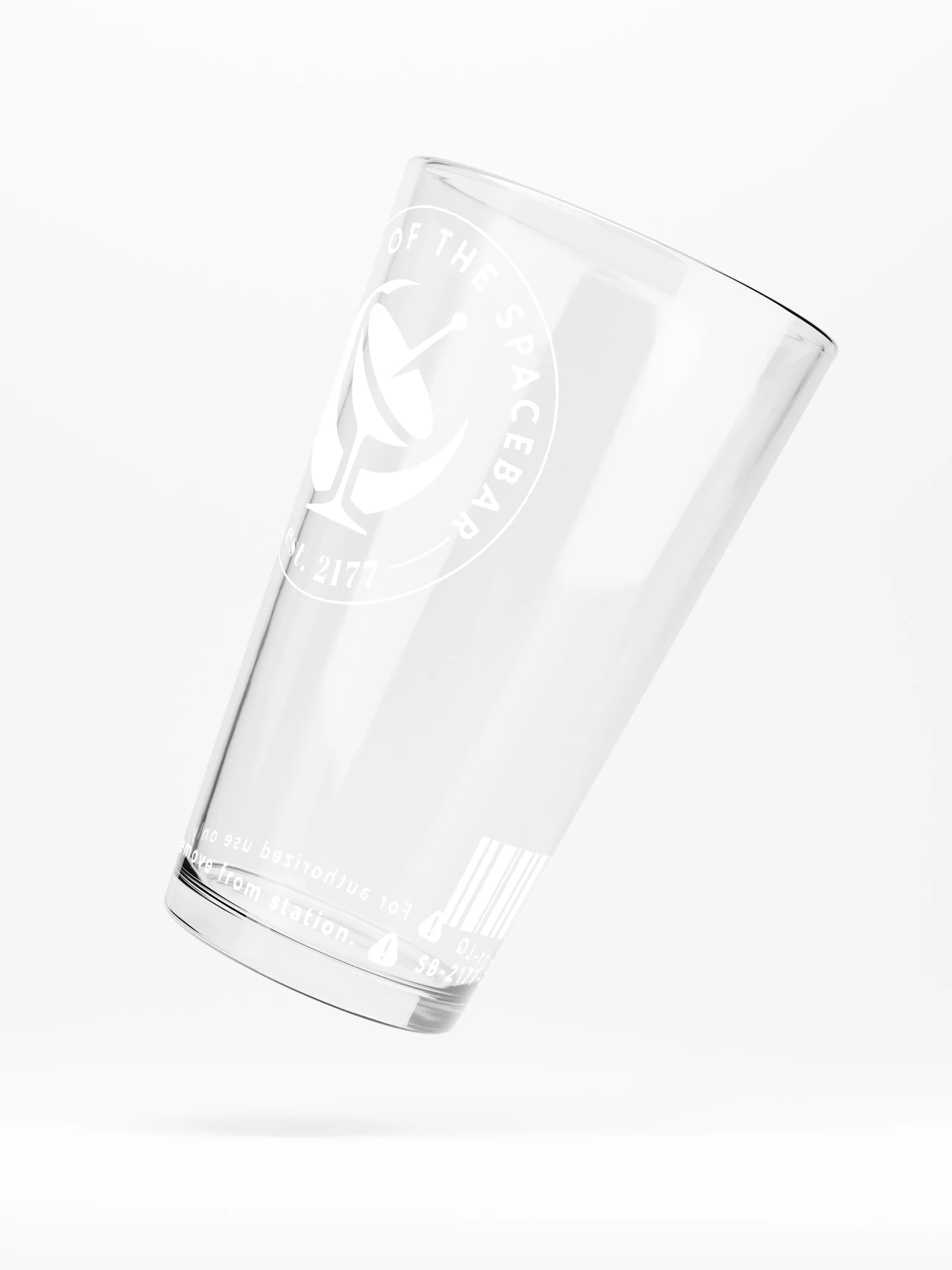 Standard-Issue Pint glass product image (6)