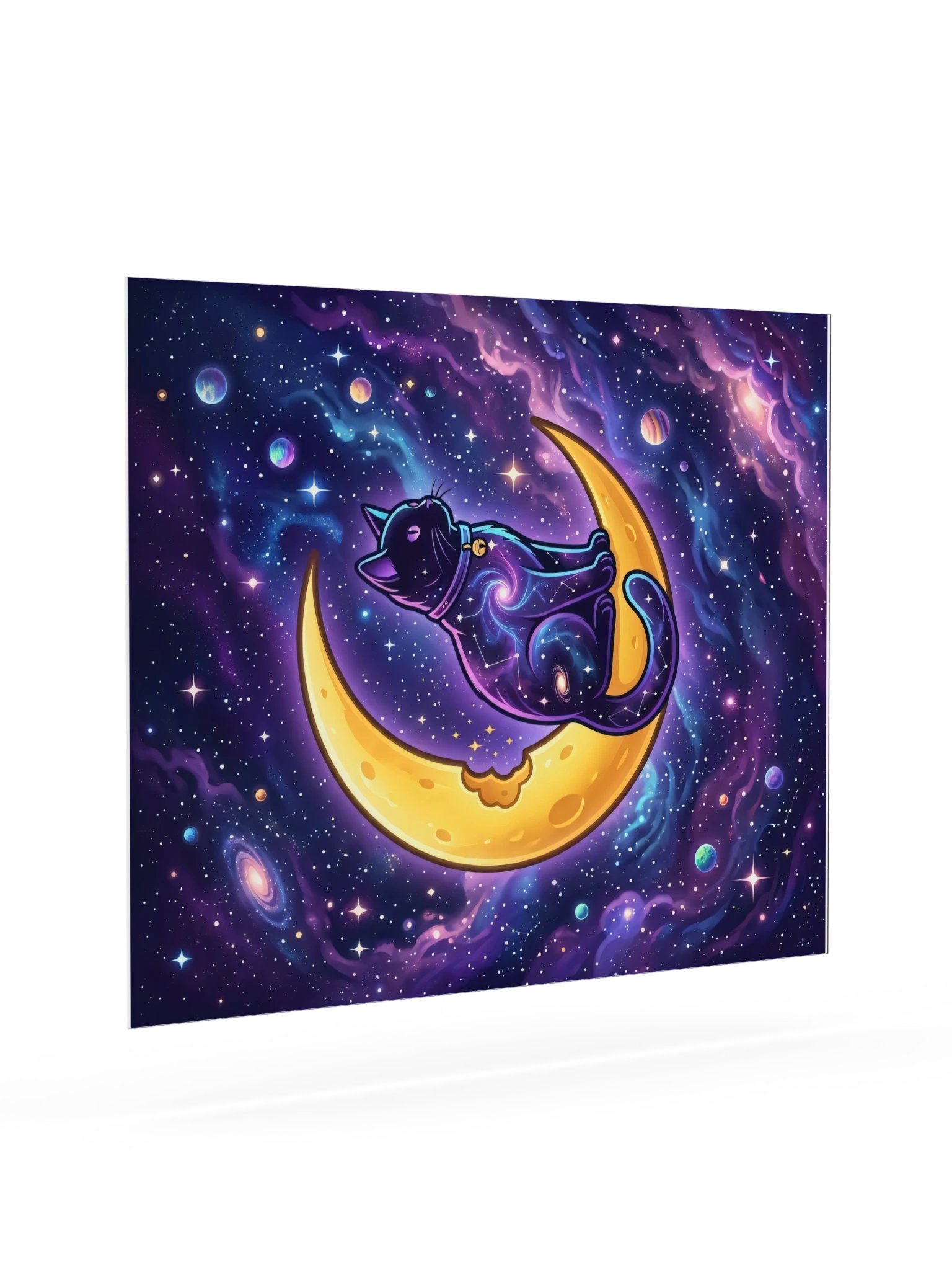 Moon Snack Cat Poster product image (21)