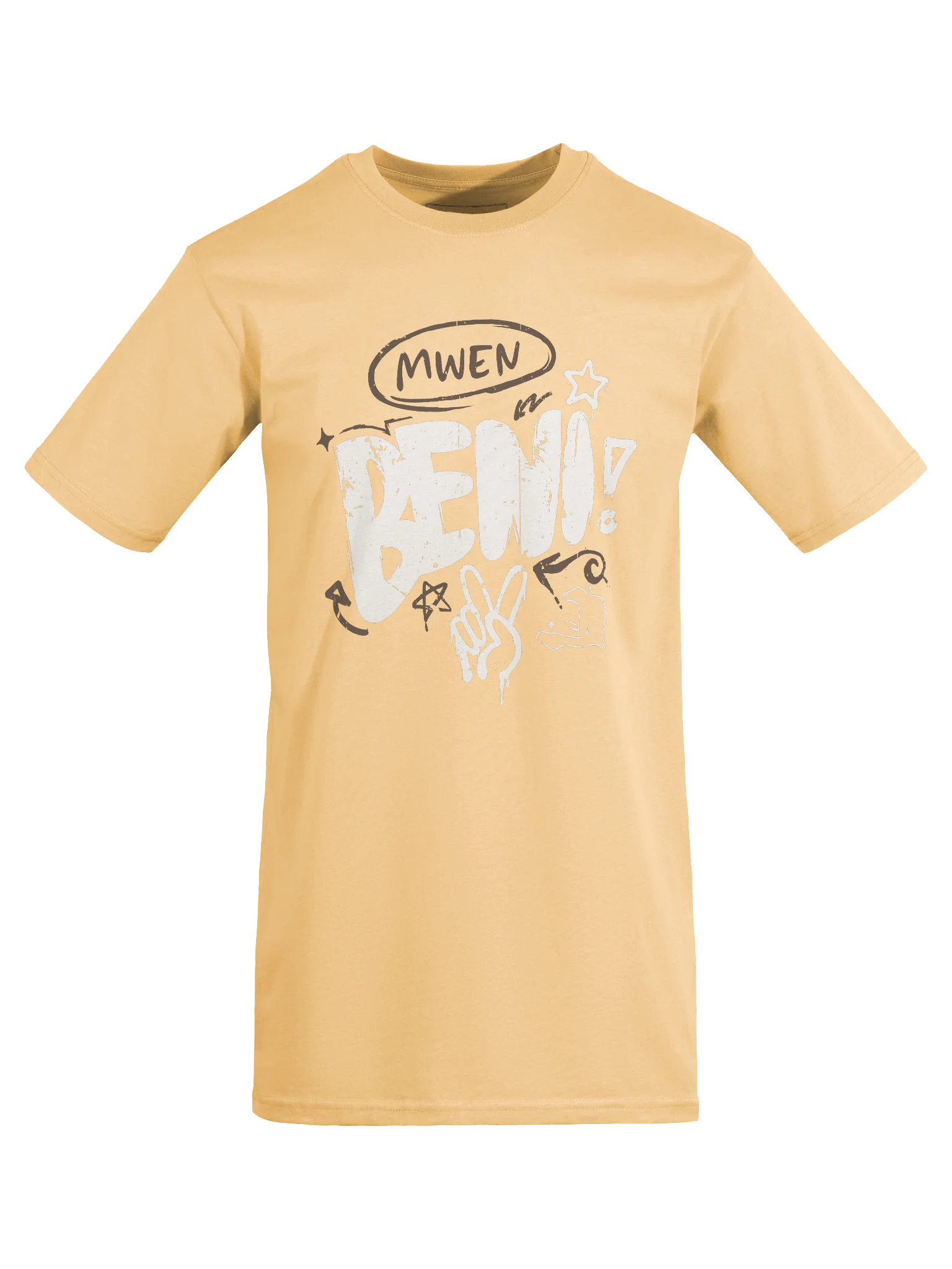 Mwen BENI Street Art Graffiti Men's Tee product image (5)
