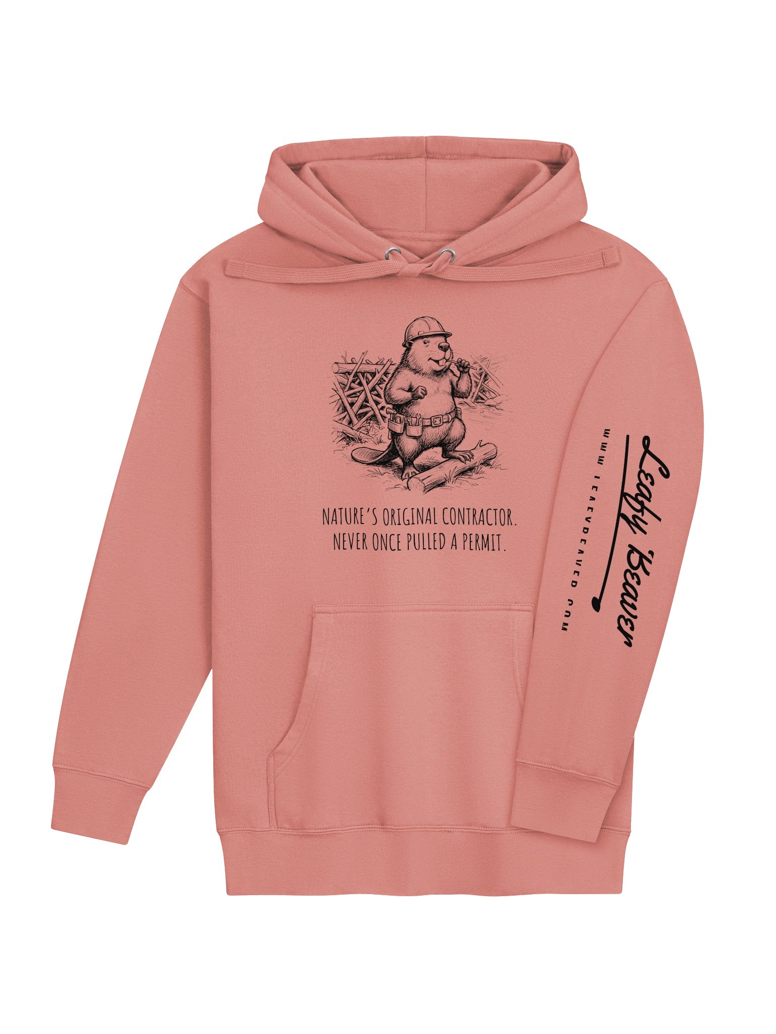 Original Contractor Hoodie – Funny Beaver Builder Hoodie product image (4)