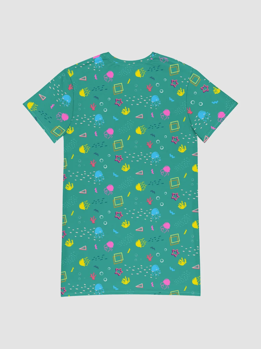 Shifty Seas pattern t-shirt dress product image (4)