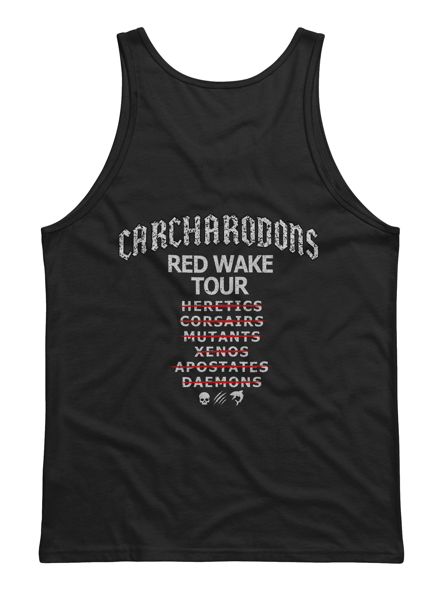 RED WAKE TOUR DELUXE MENS GYM TANK product image (1)