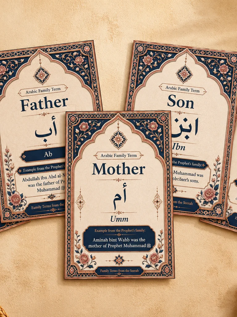 Family Matters Digital Flash Cards for Kids | 17 Printable Cards product image (1)