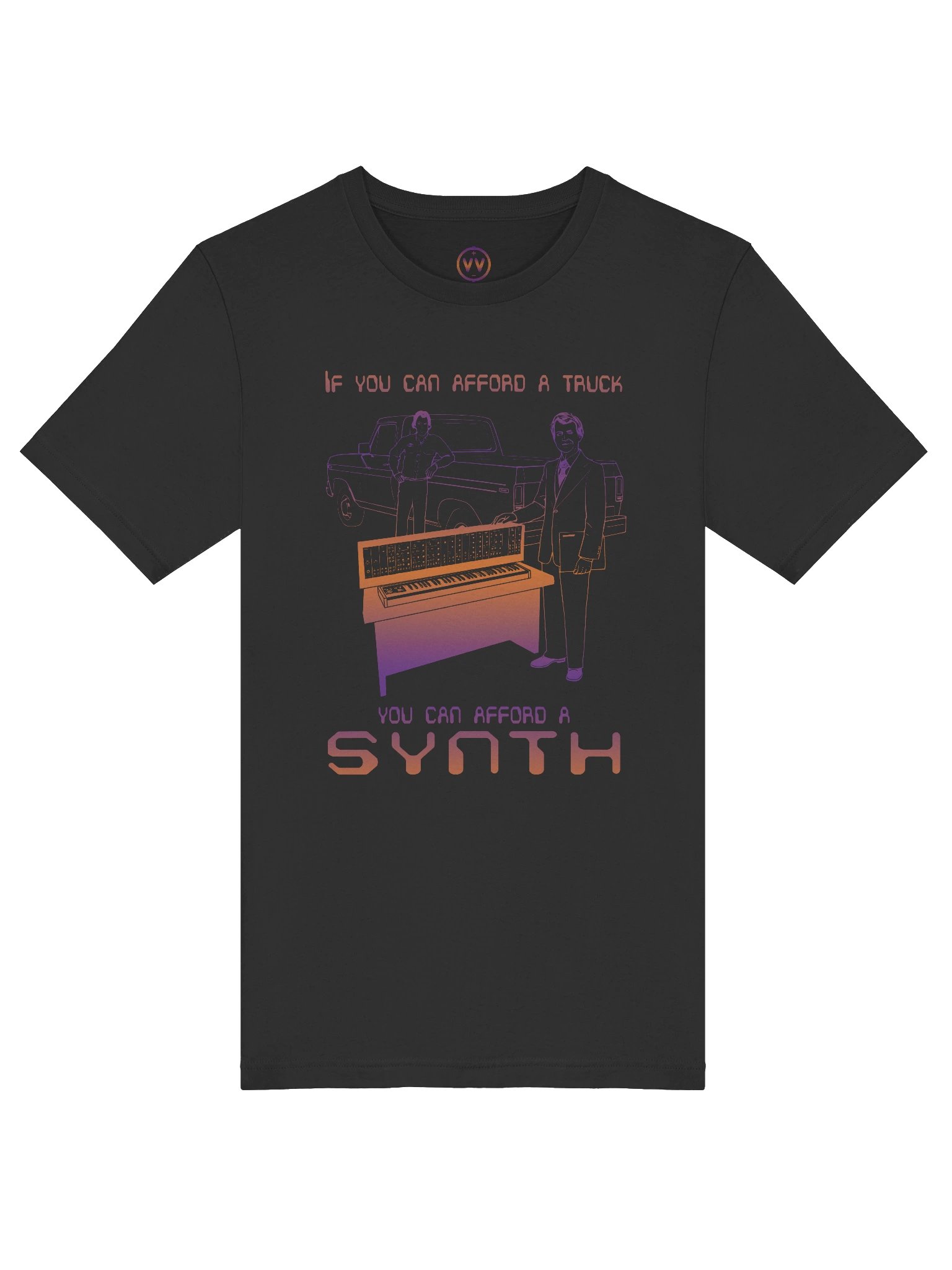Synthesizer Collector T-Shirt - You Can Afford a Synth (Eurorack Modular GAS) product image (6)