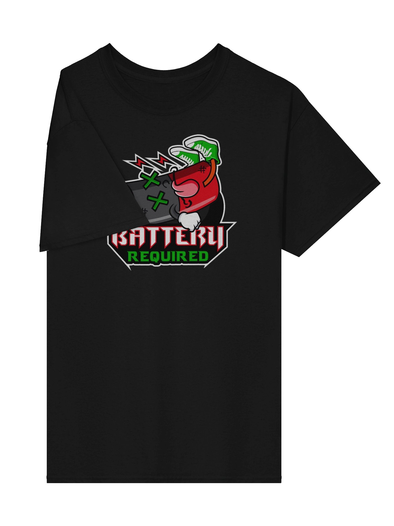 BatteryRequired Logo T-Shirt product image (112)
