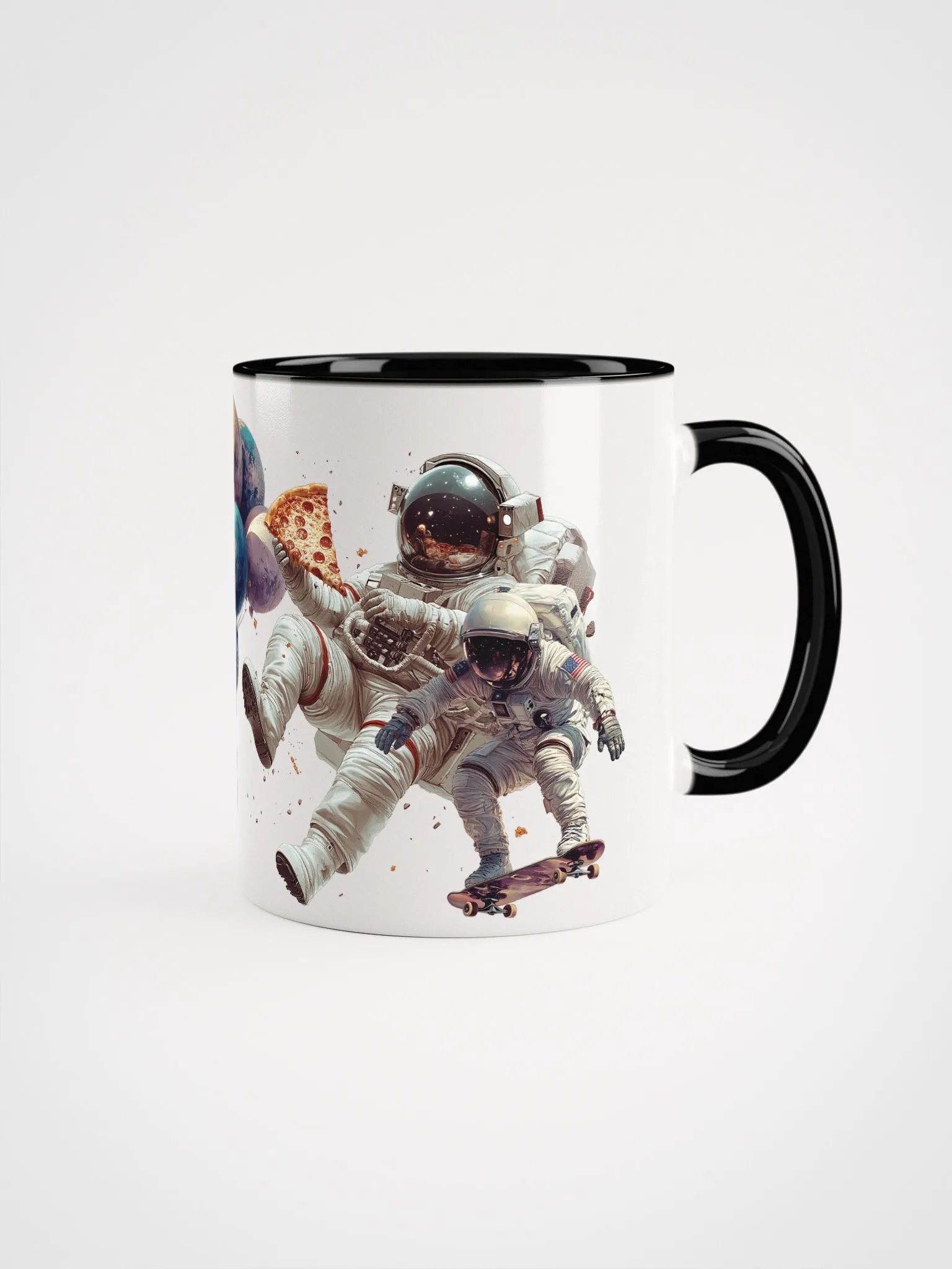 Space Rocker Astronaut Accent Mug product image (1)