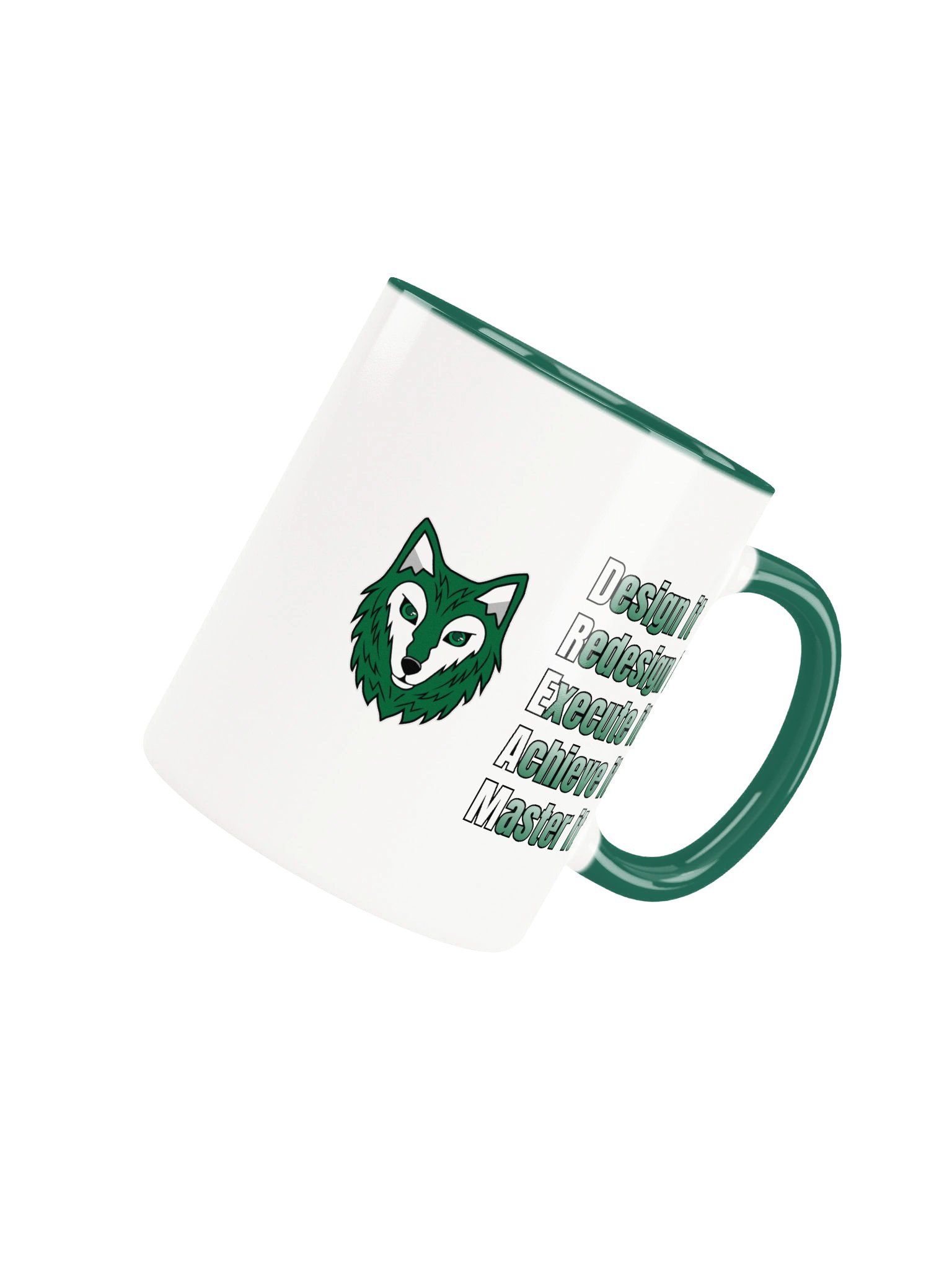 Emerald Wolf Motivation - Mug product image (24)