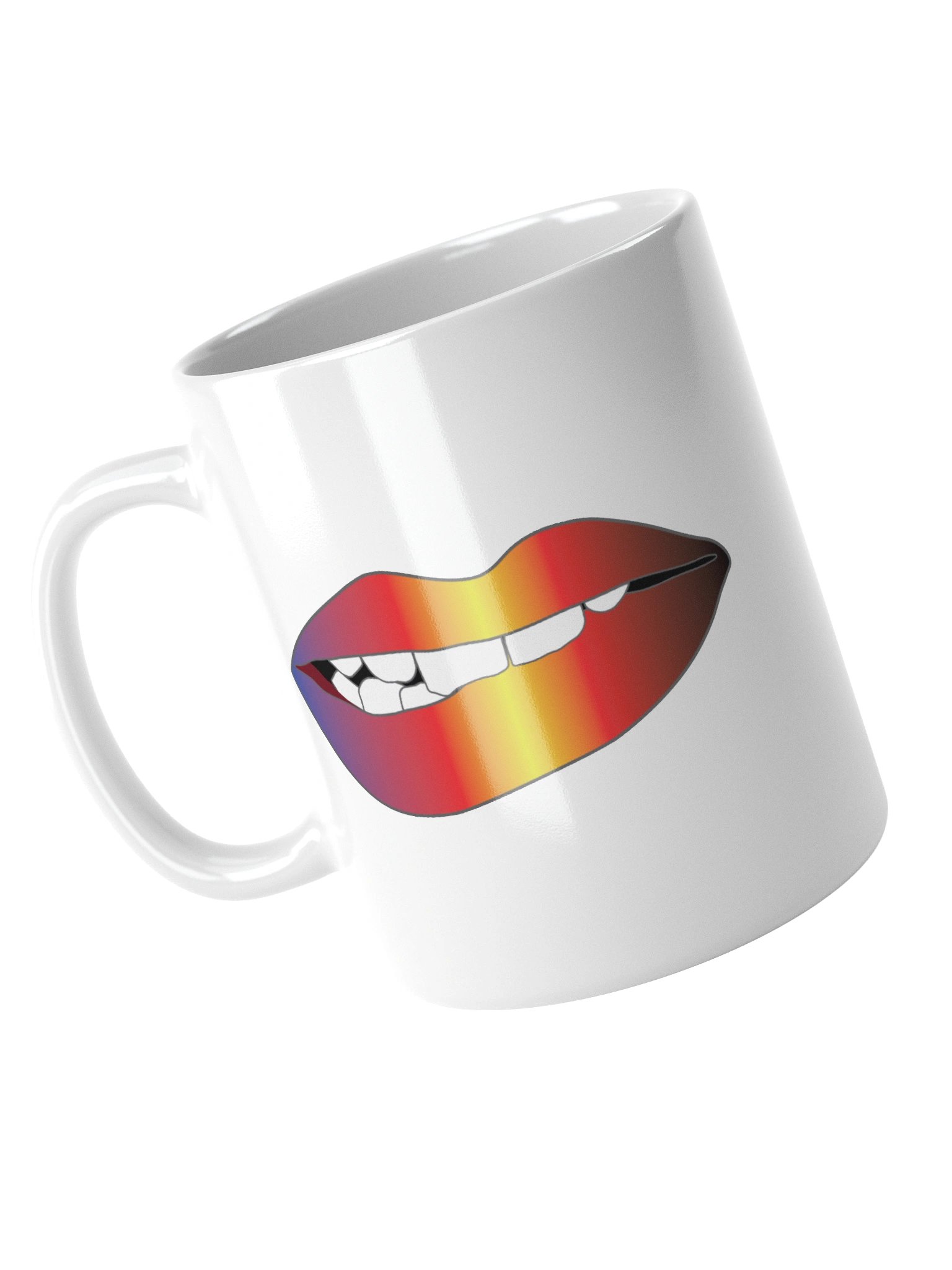 Polyamory Pride Gradient Biting Lips Mug product image (3)