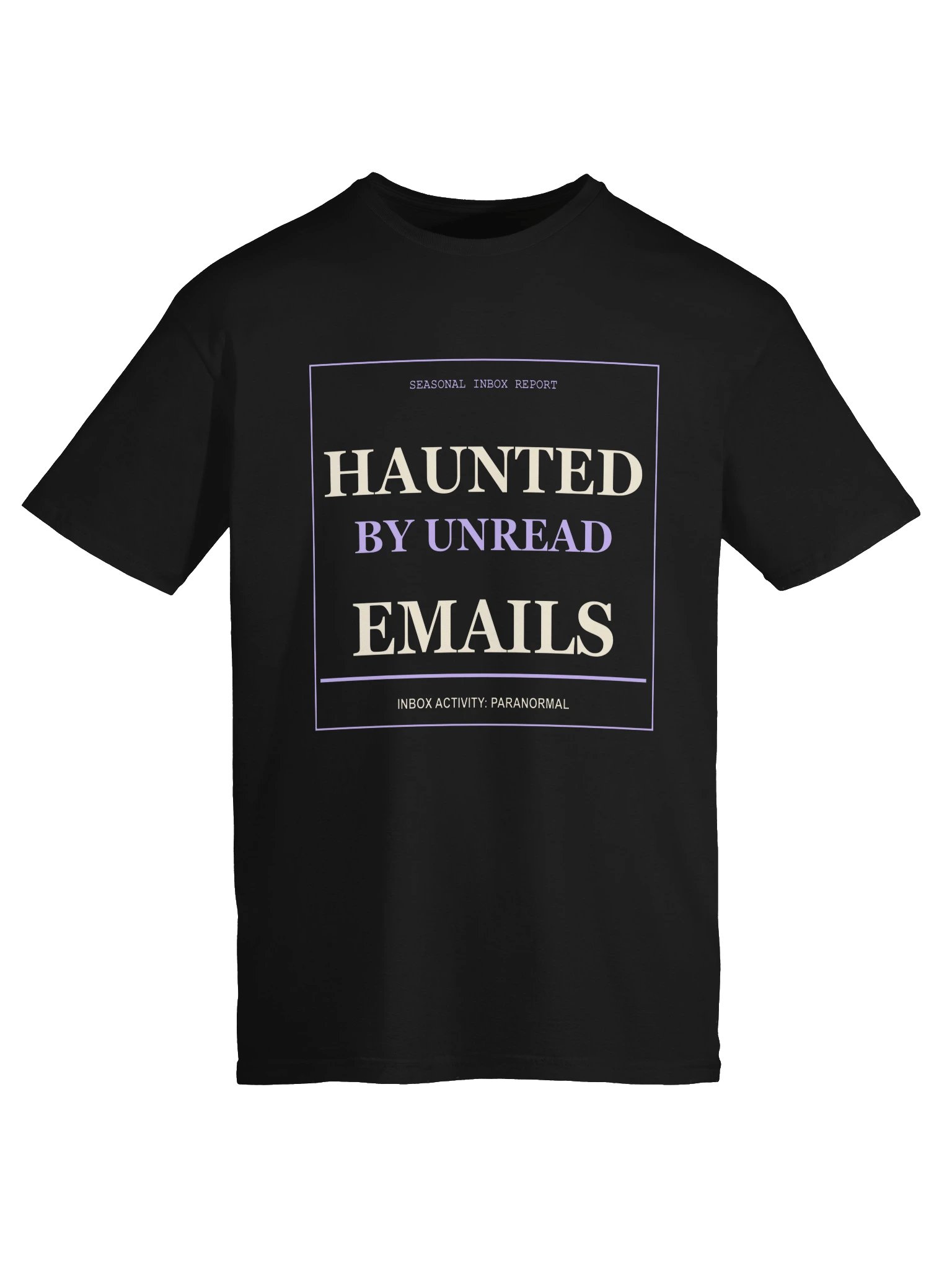 Funny Halloween Work Shirt — Haunted by Unread Emails product image (5)