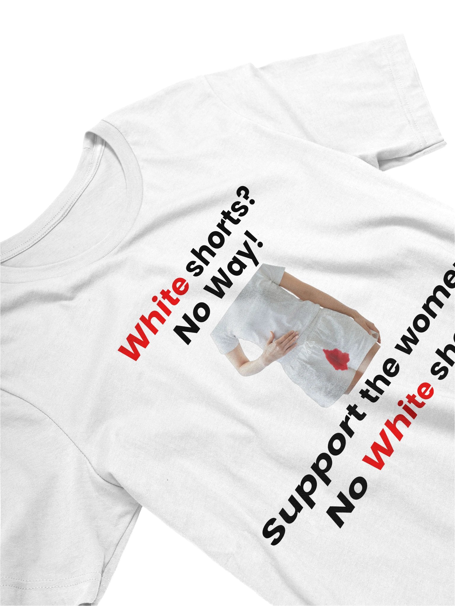 White short? No Way! Support the women No white short product image (3)