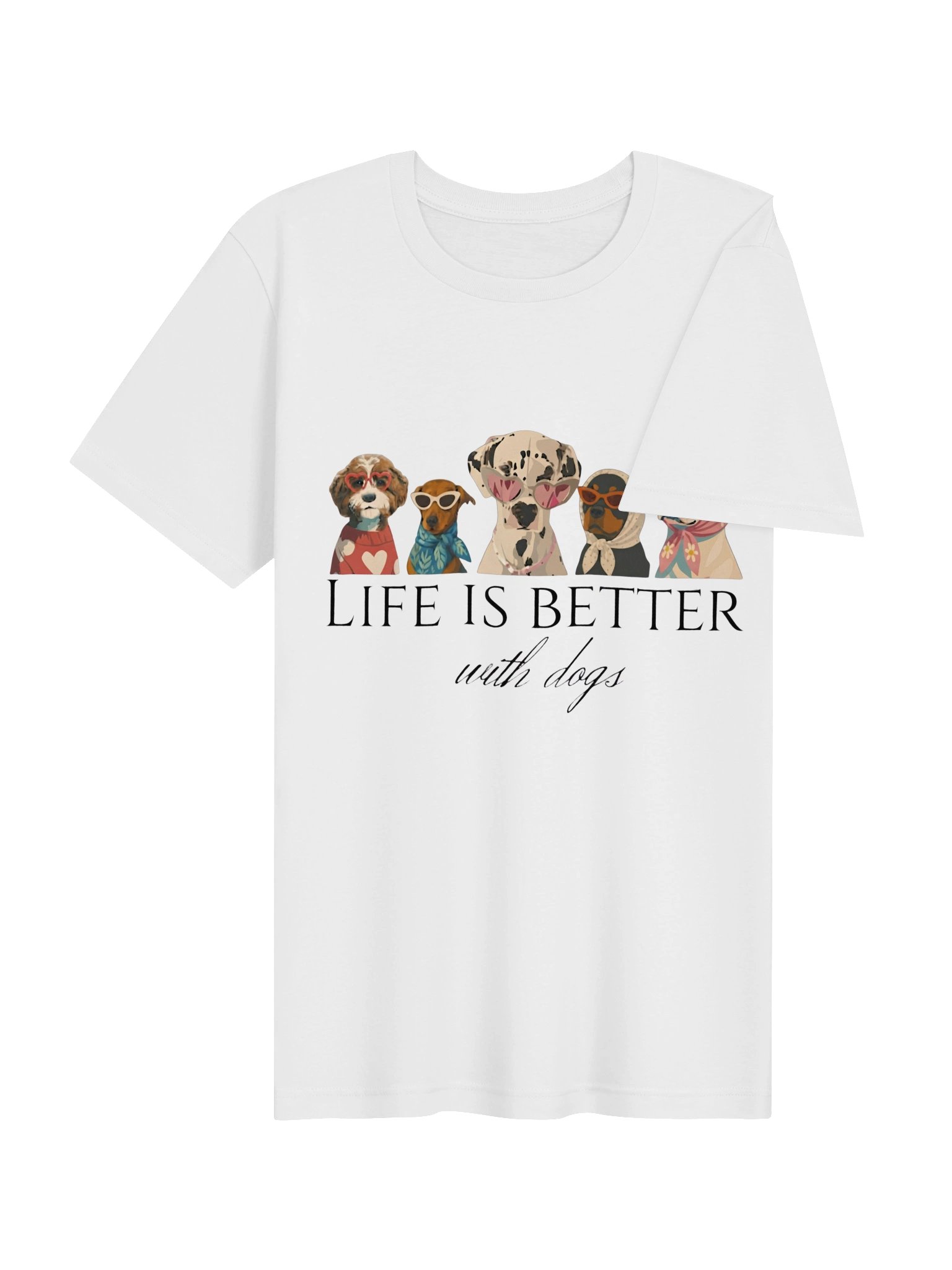 This Is Better Dog Crew Tee product image (74)