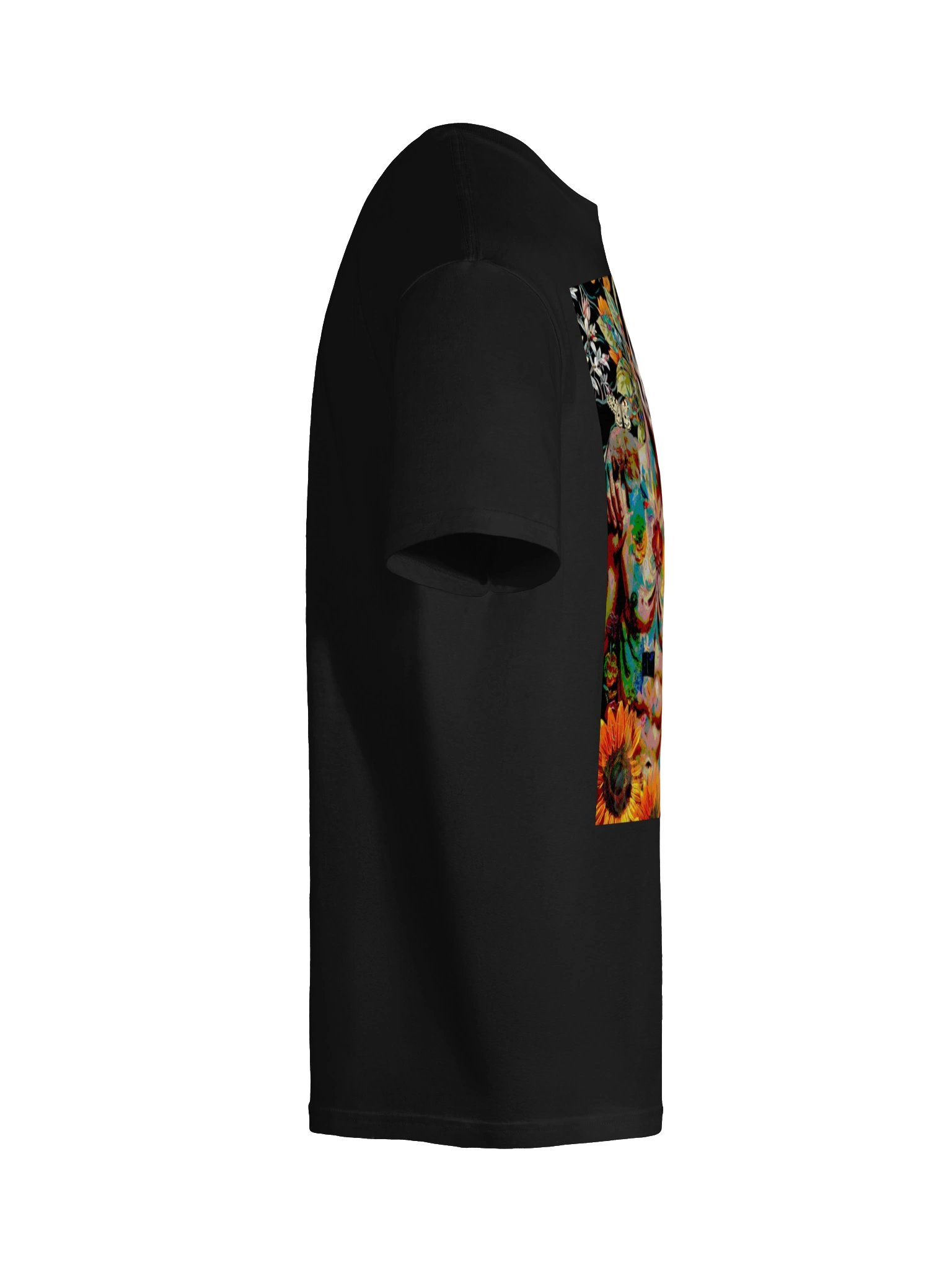 Dia de los Muertos Floral Skull T-Shirt product image (49)