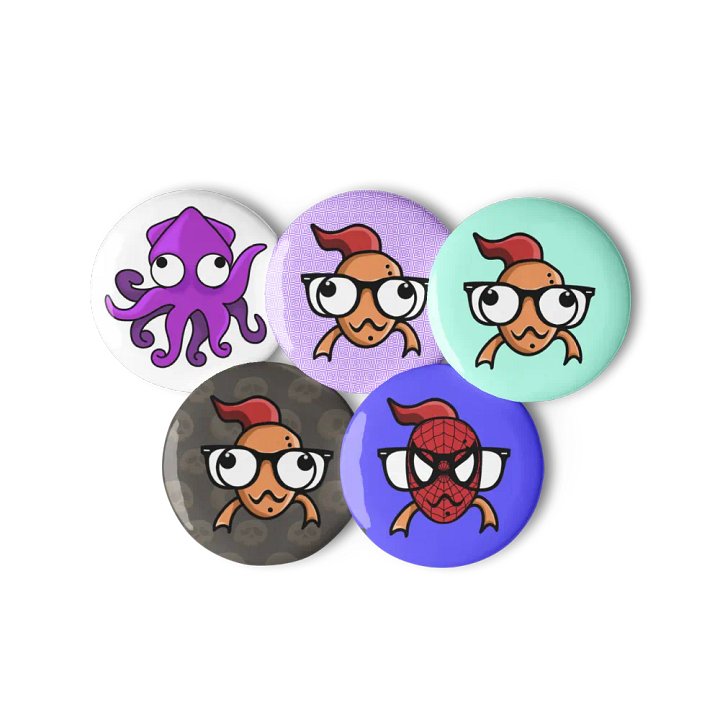 FEESH Logo Pin Set [5pk] product image (1)