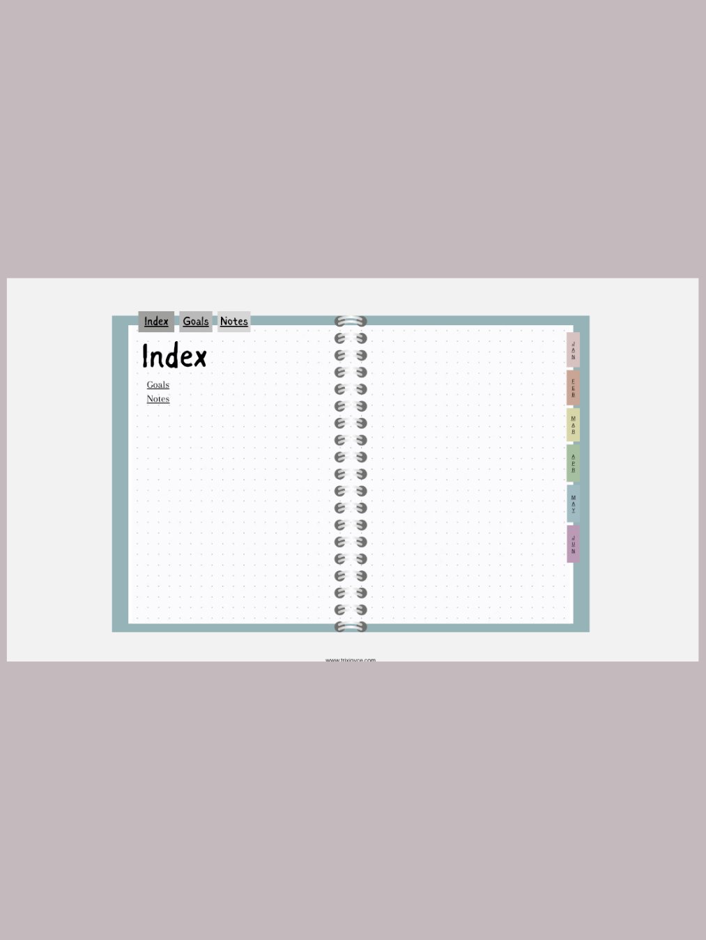 Hyperlinked Digital Bullet Journal - Academic (digital download) product image (2)
