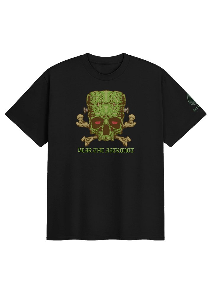 Bear the Astronot Frankenstein Skull T-shirt product image (3)