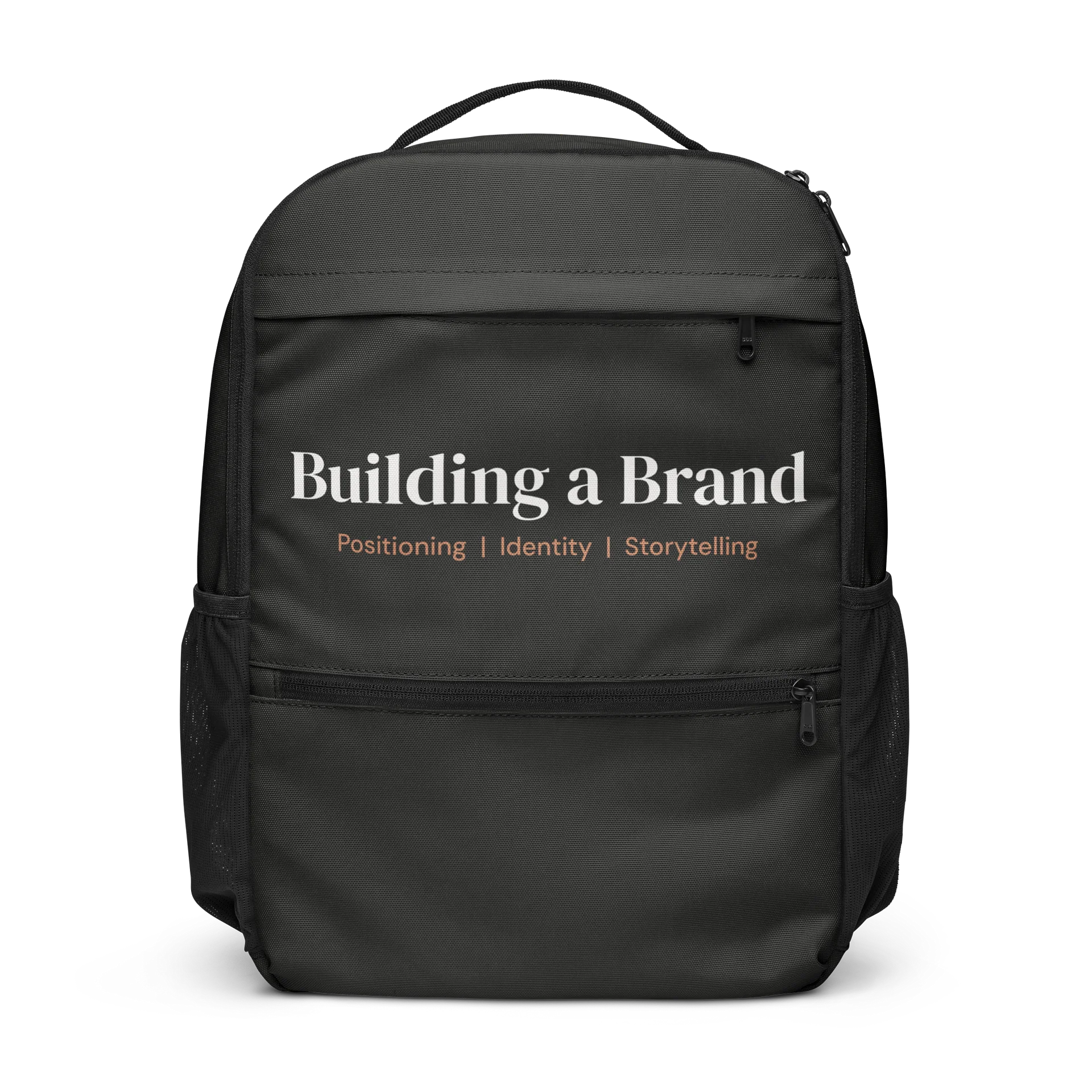 Black utility backpack product image (1)